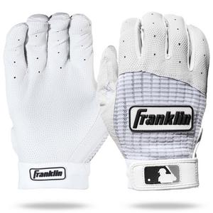 Franklin Men's Pro Classic Series Batting Gloves White