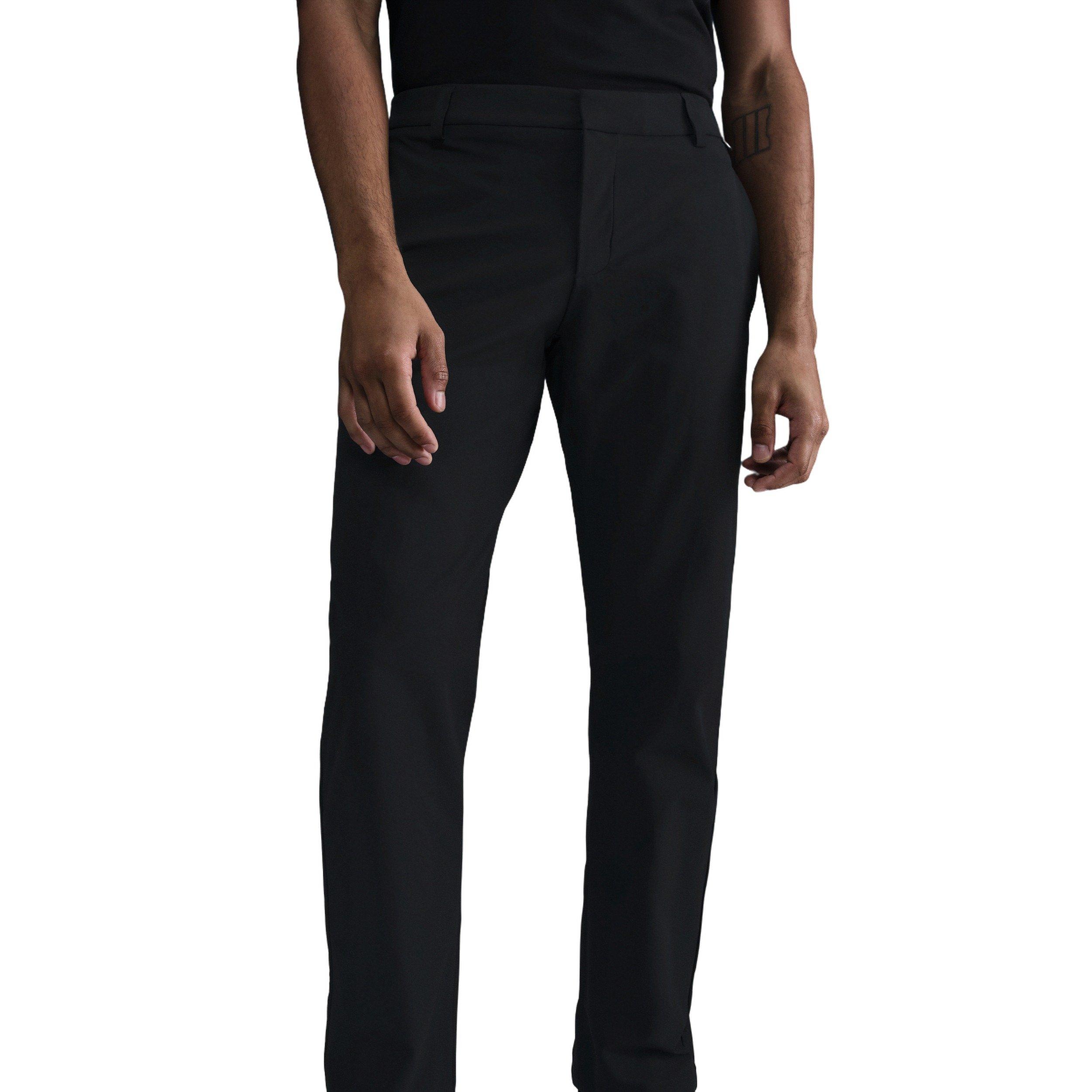 Nike Men's 24.7 PerfectStretch Dri-FIT Regular Chino Pants - BLACK Thumbnail View 4