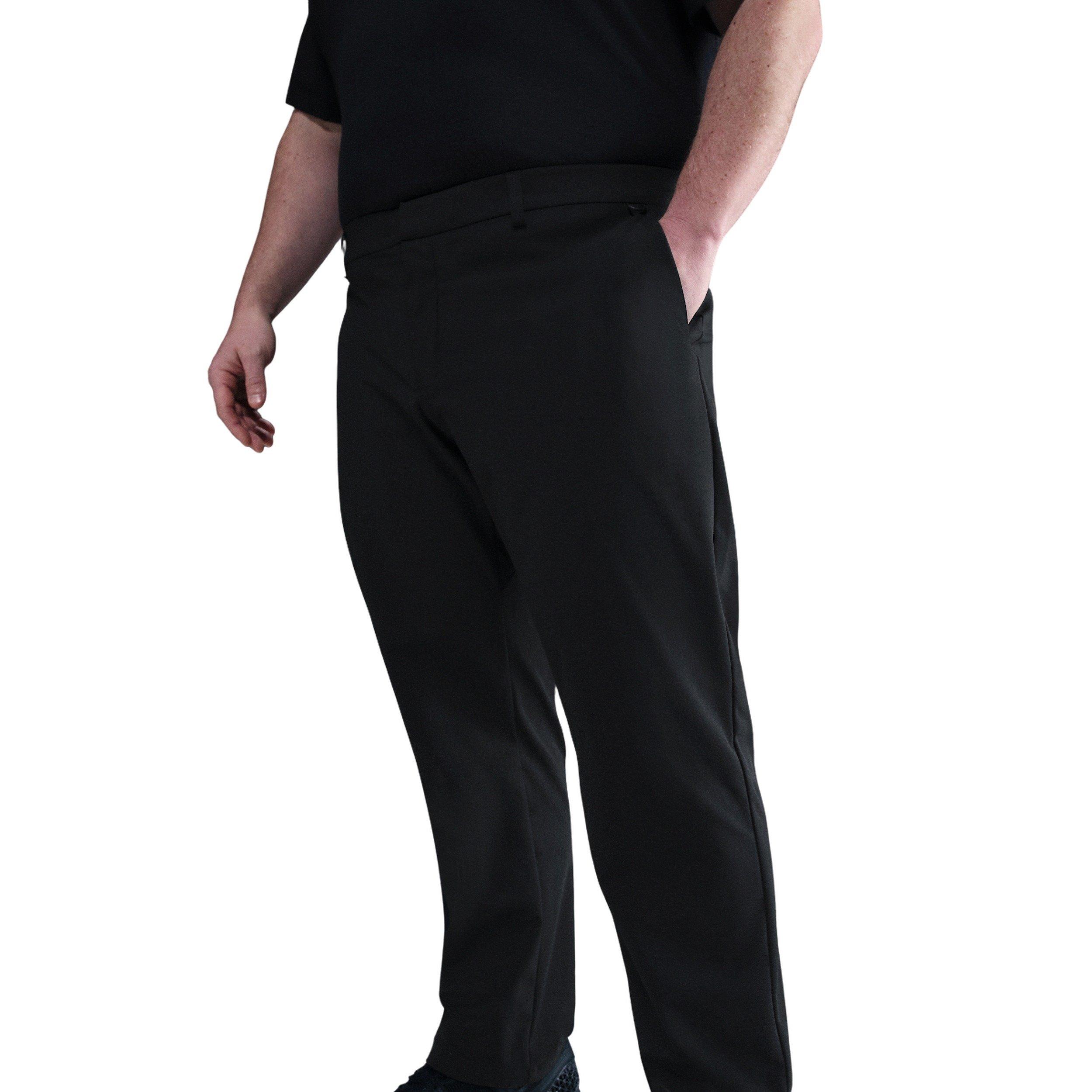 Nike Men's 24.7 PerfectStretch Dri-FIT Regular Chino Pants - BLACK Thumbnail View 8