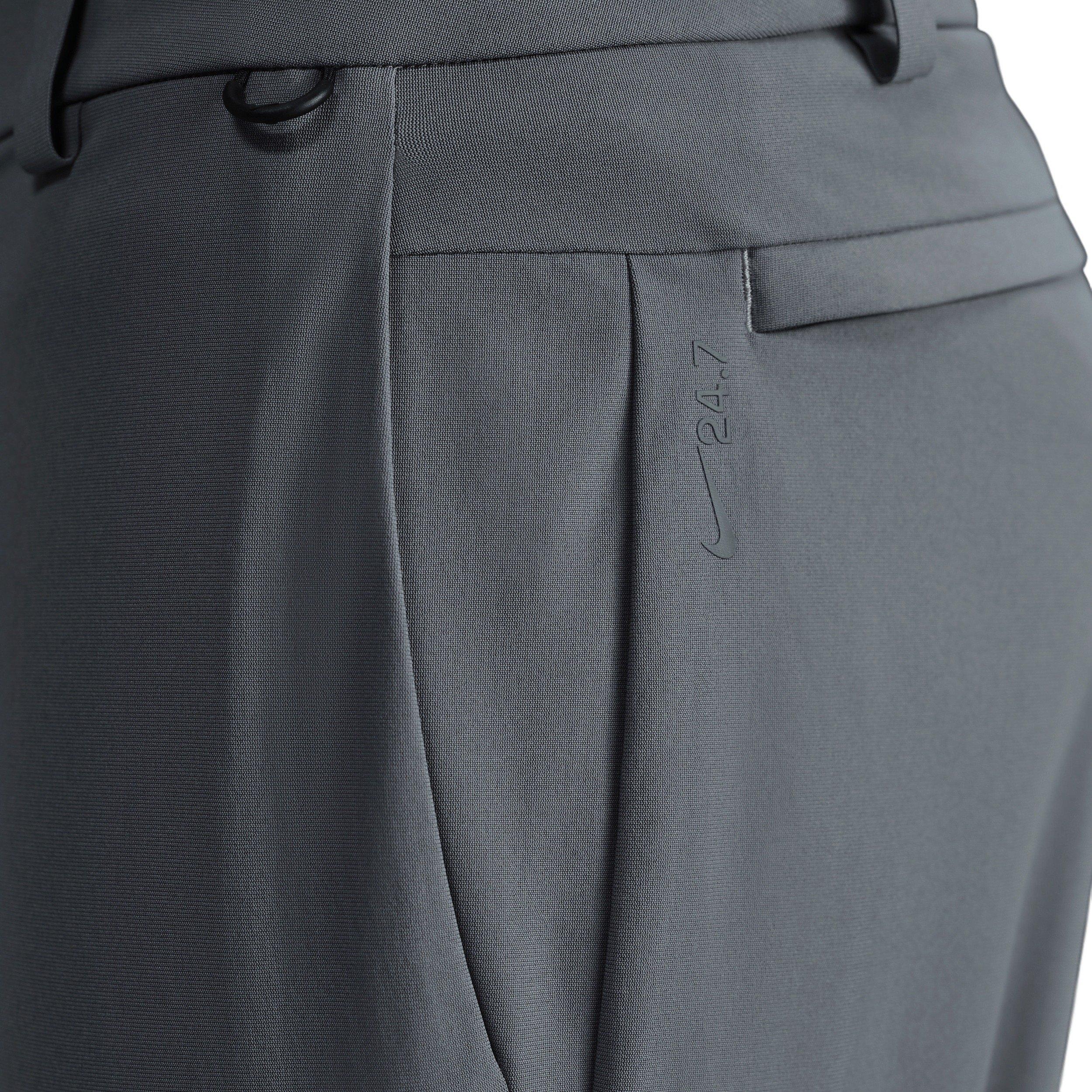 Nike Men's 24.7 PerfectStretch Dri-FIT Regular Chino Pants - GREY Thumbnail View 6