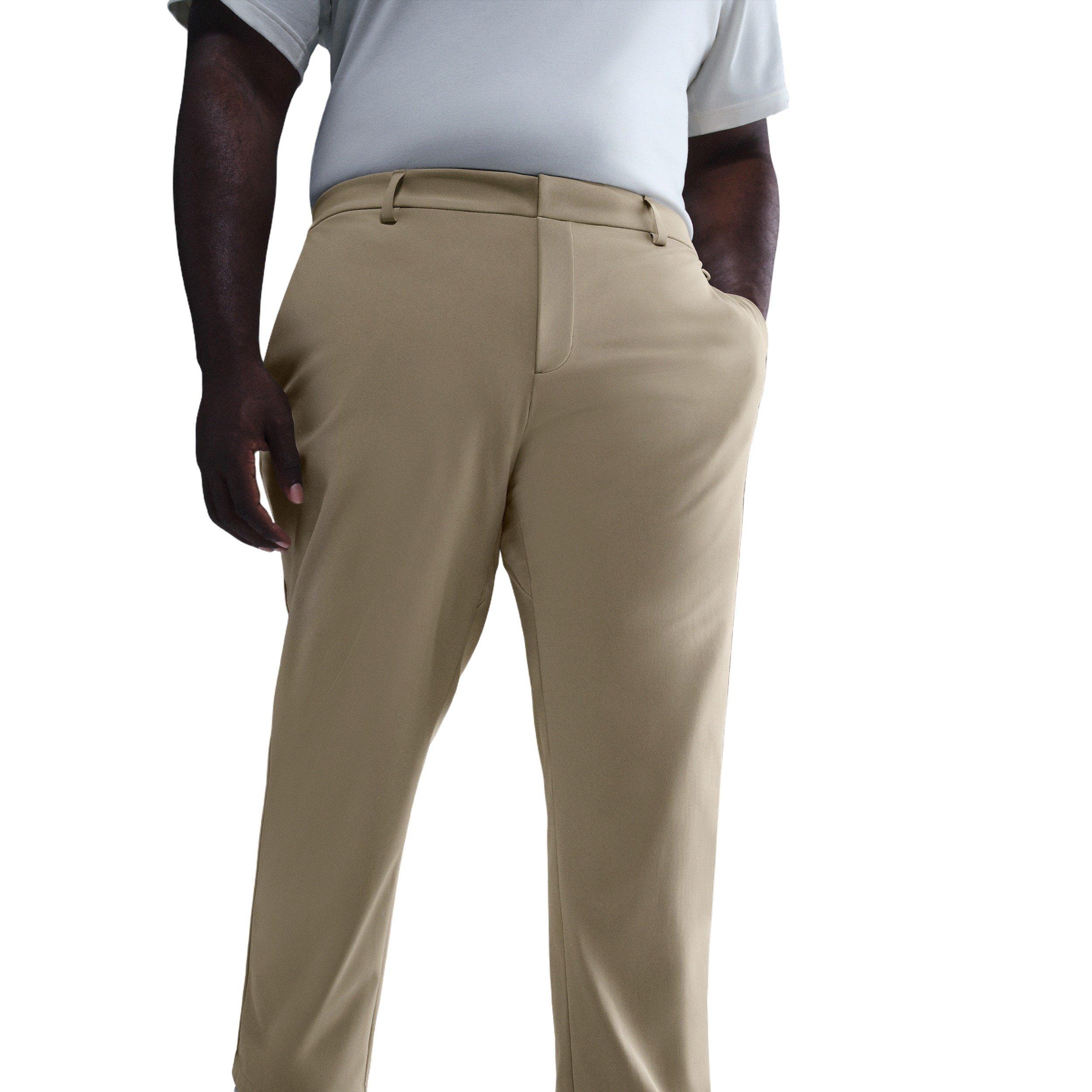 Nike Men's 24.7 PerfectStretch Dri-FIT Regular Chino Pants - BROWN Thumbnail View 8