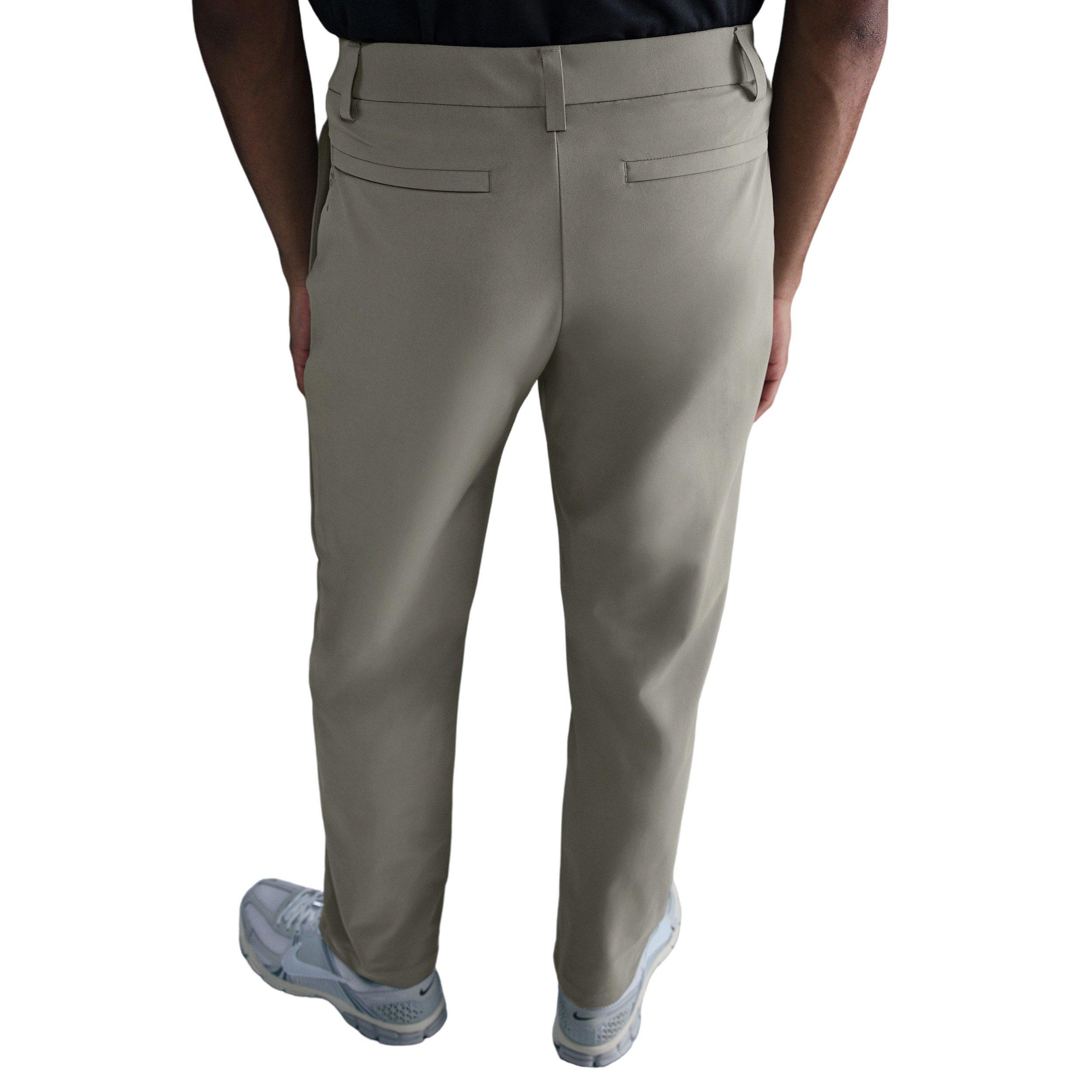 Nike Men's 24.7 PerfectStretch Dri-FIT Regular Chino Pants - GREEN Thumbnail View 4