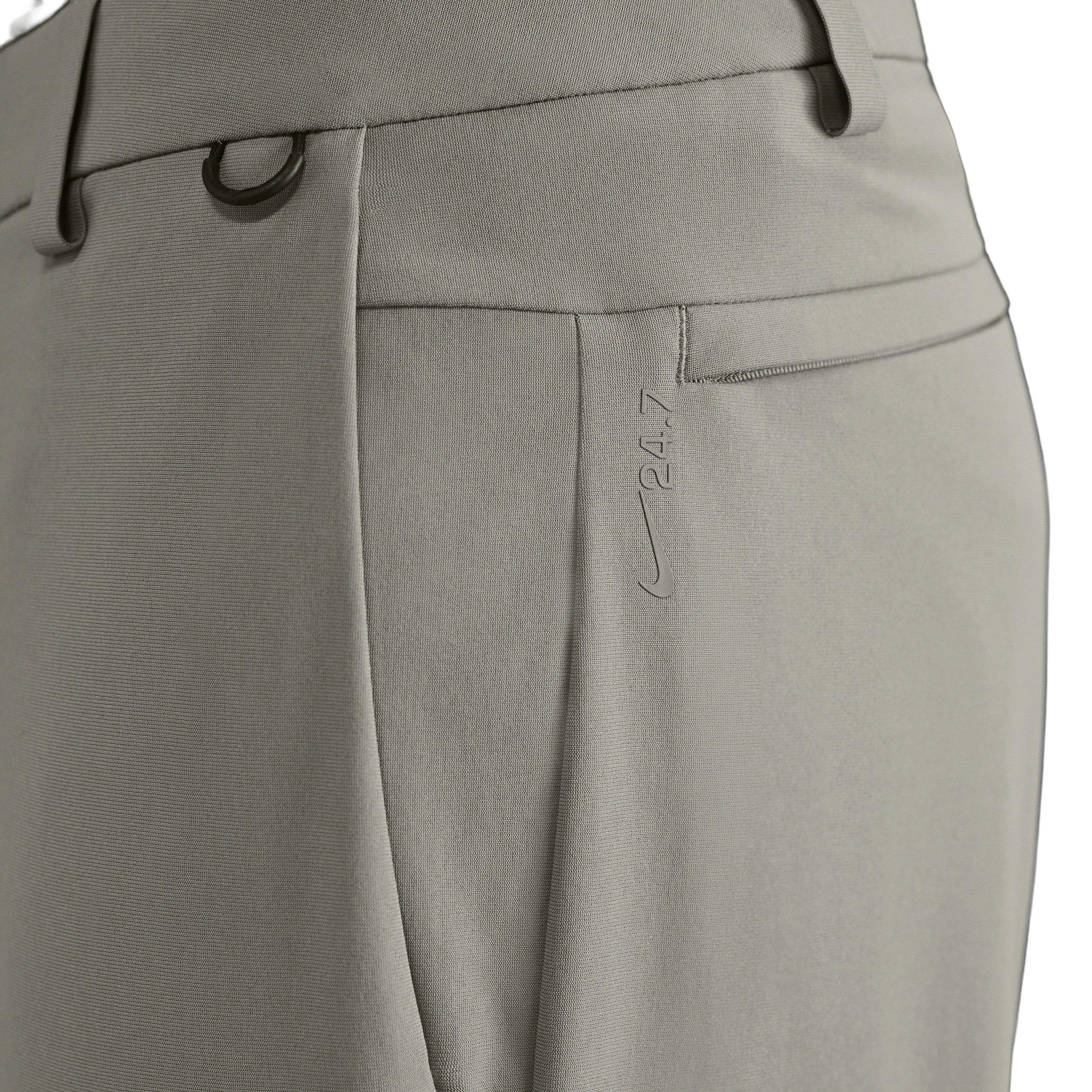 Nike Men's 24.7 PerfectStretch Dri-FIT Regular Chino Pants - GREEN Thumbnail View 6