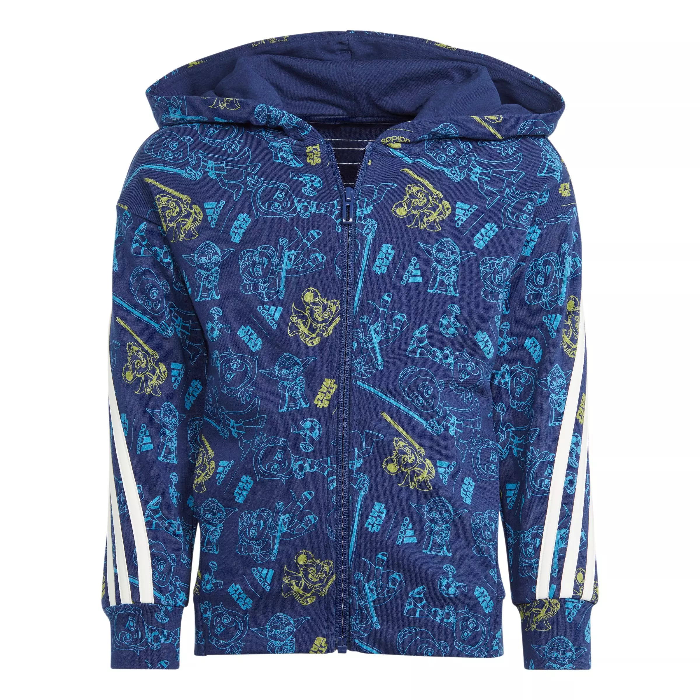adidas Toddler Boys' x Star Wars Young Jedi Track Jacket -Dk Blue/Multi - DK BLUE/MULTI