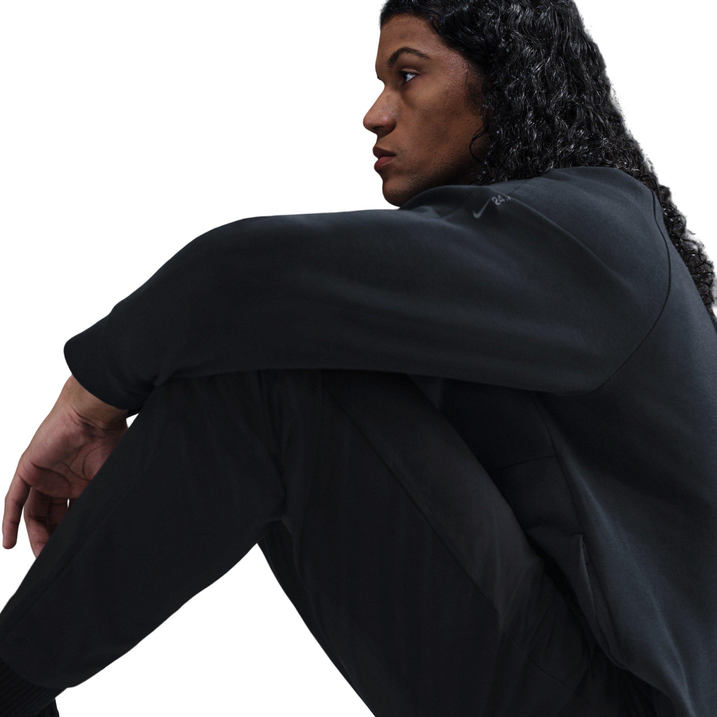 Nike Men's 24.7 PerfectStretch Dri-FIT 5-Pocket Slim-Fit Pants - BLACK Thumbnail View 5