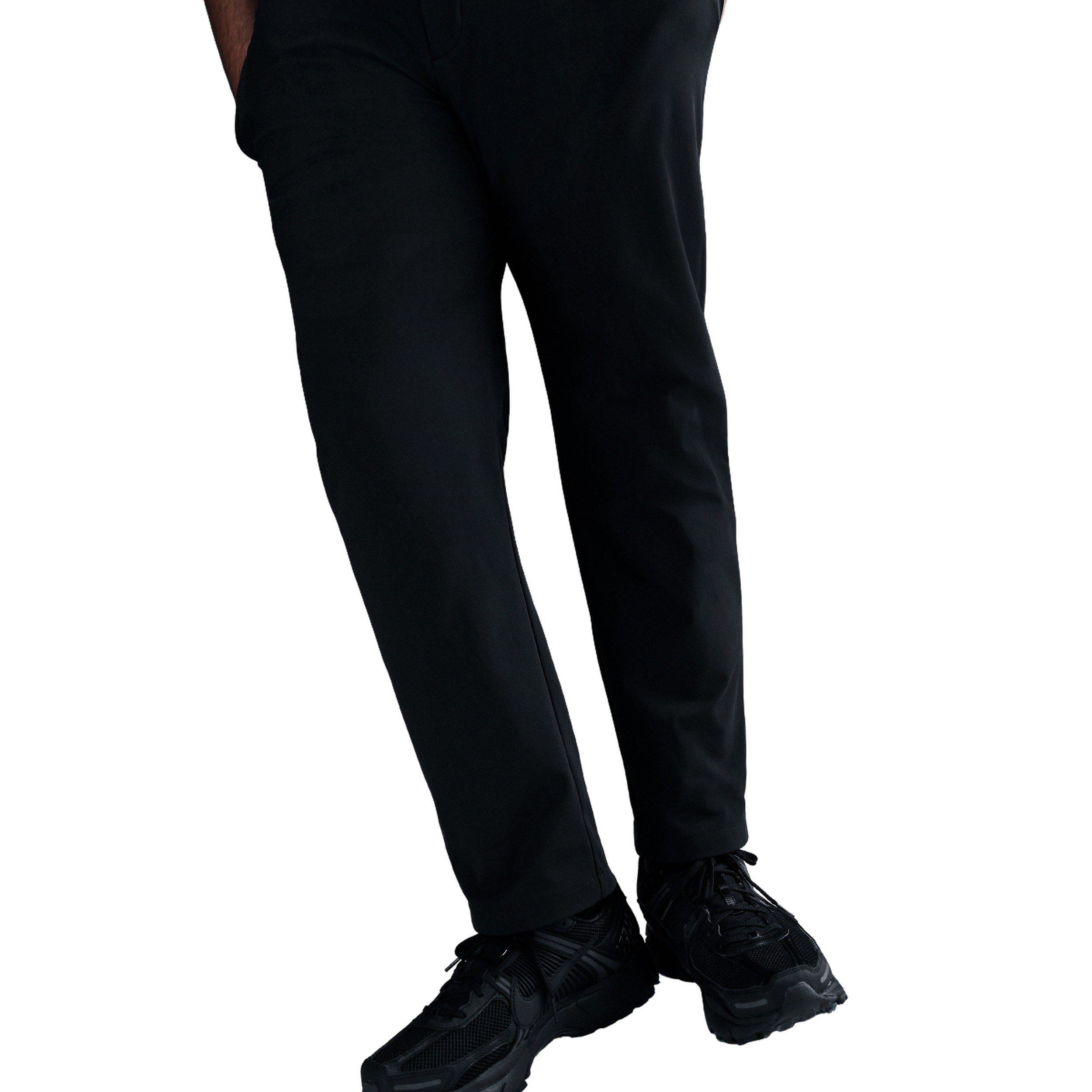 Nike Men's 24.7 PerfectStretch Dri-FIT 5-Pocket Slim-Fit Pants - BLACK Thumbnail View 8