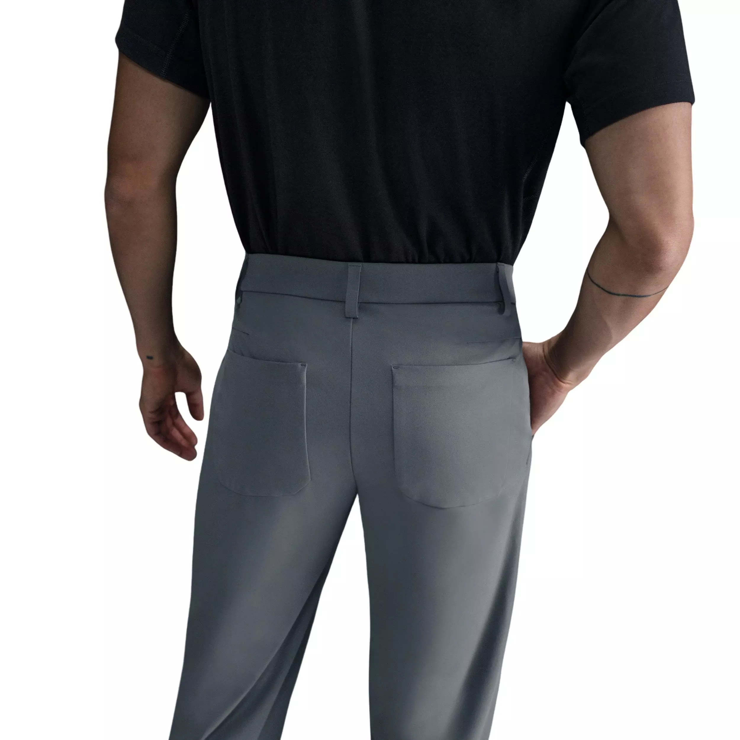 Nike Men's 24.7 PerfectStretch Dri-FIT 5-Pocket Slim-Fit Pants - GREY