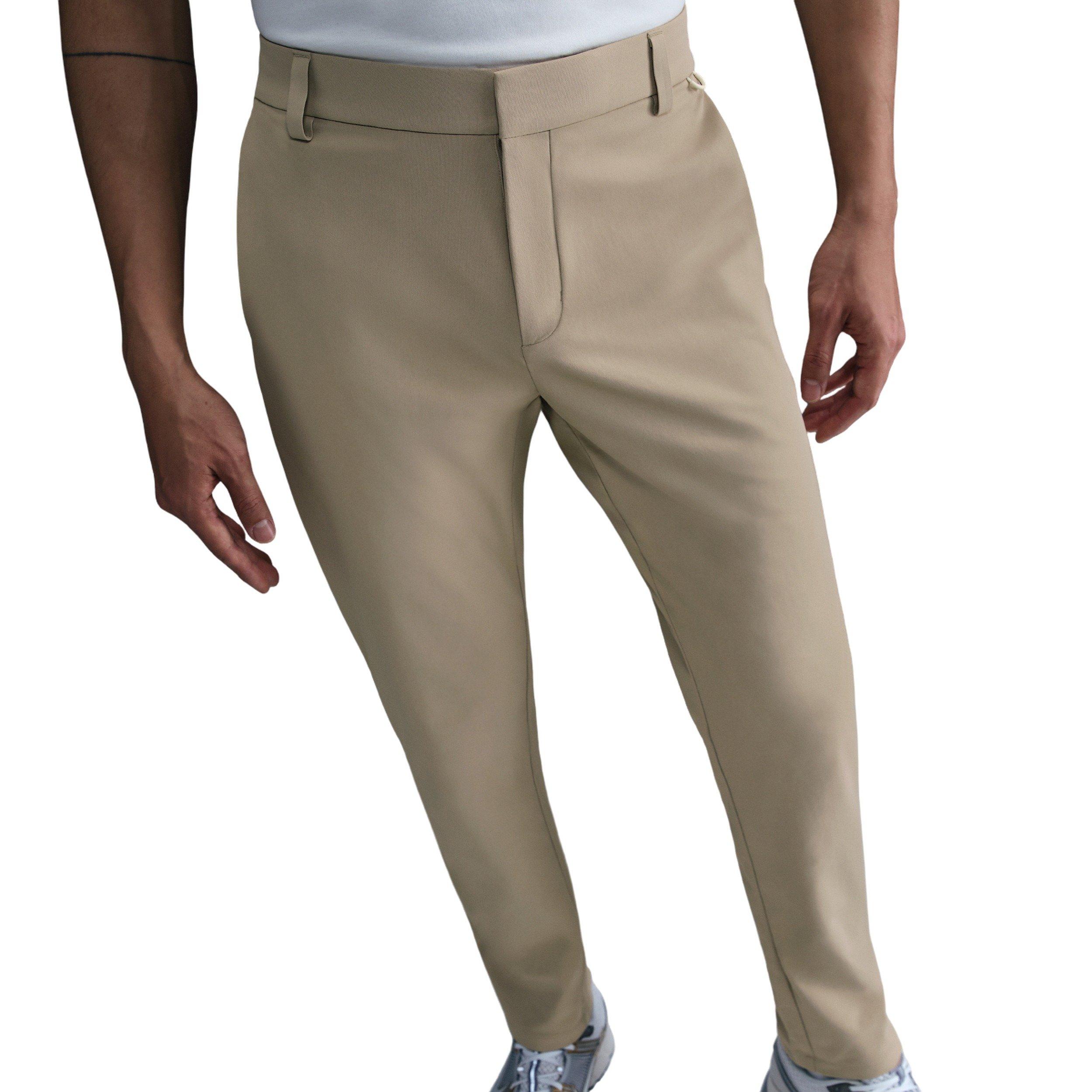 Nike Men's 24.7 PerfectStretch Dri-FIT 5-Pocket Slim-Fit Pants - BROWN Thumbnail View 3