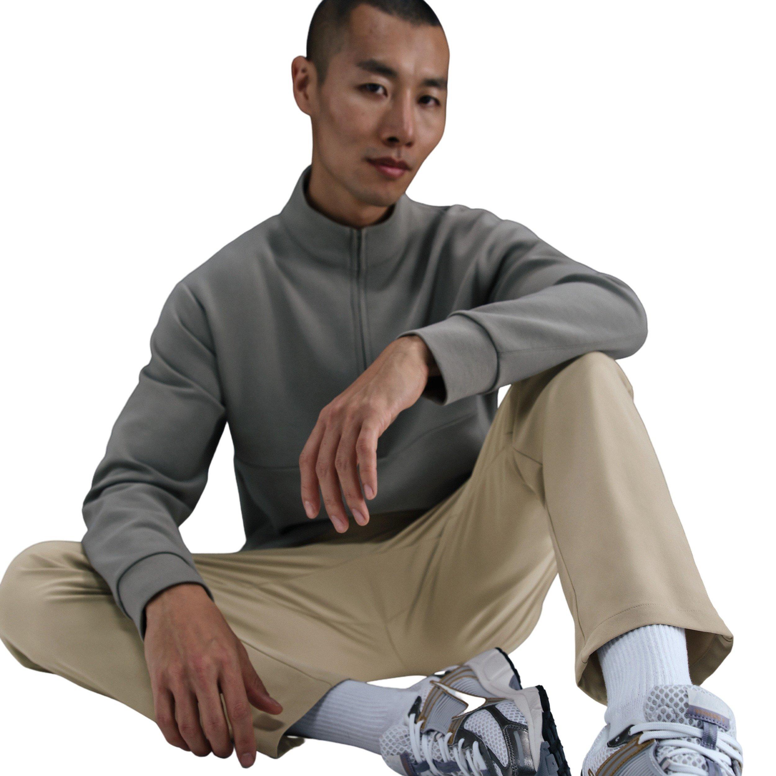 Nike Men's 24.7 PerfectStretch Dri-FIT 5-Pocket Slim-Fit Pants - BROWN Thumbnail View 5