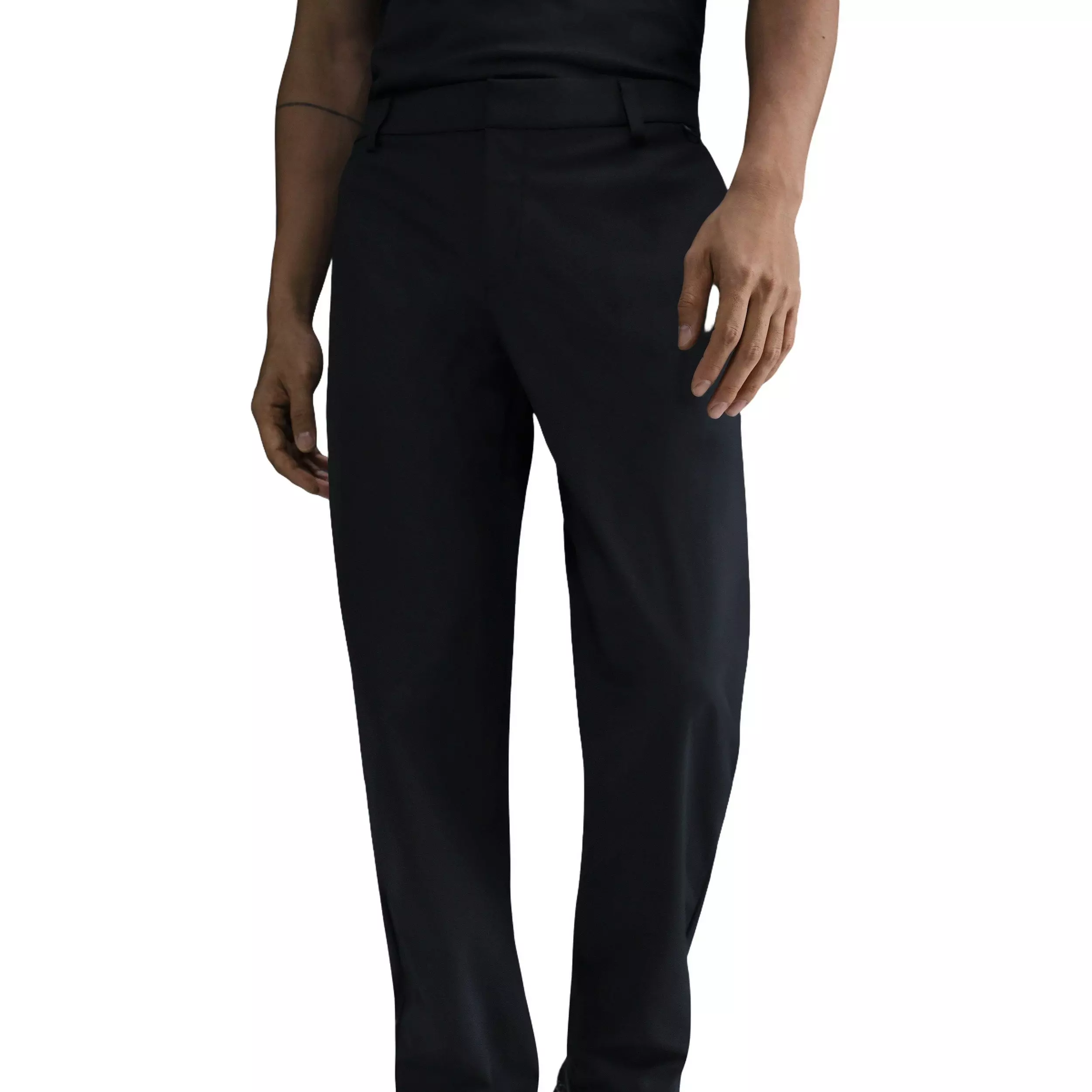 Nike Men's 24.7 PerfectStretch Dri-FIT 5-Pocket Regular Pants - BLACK