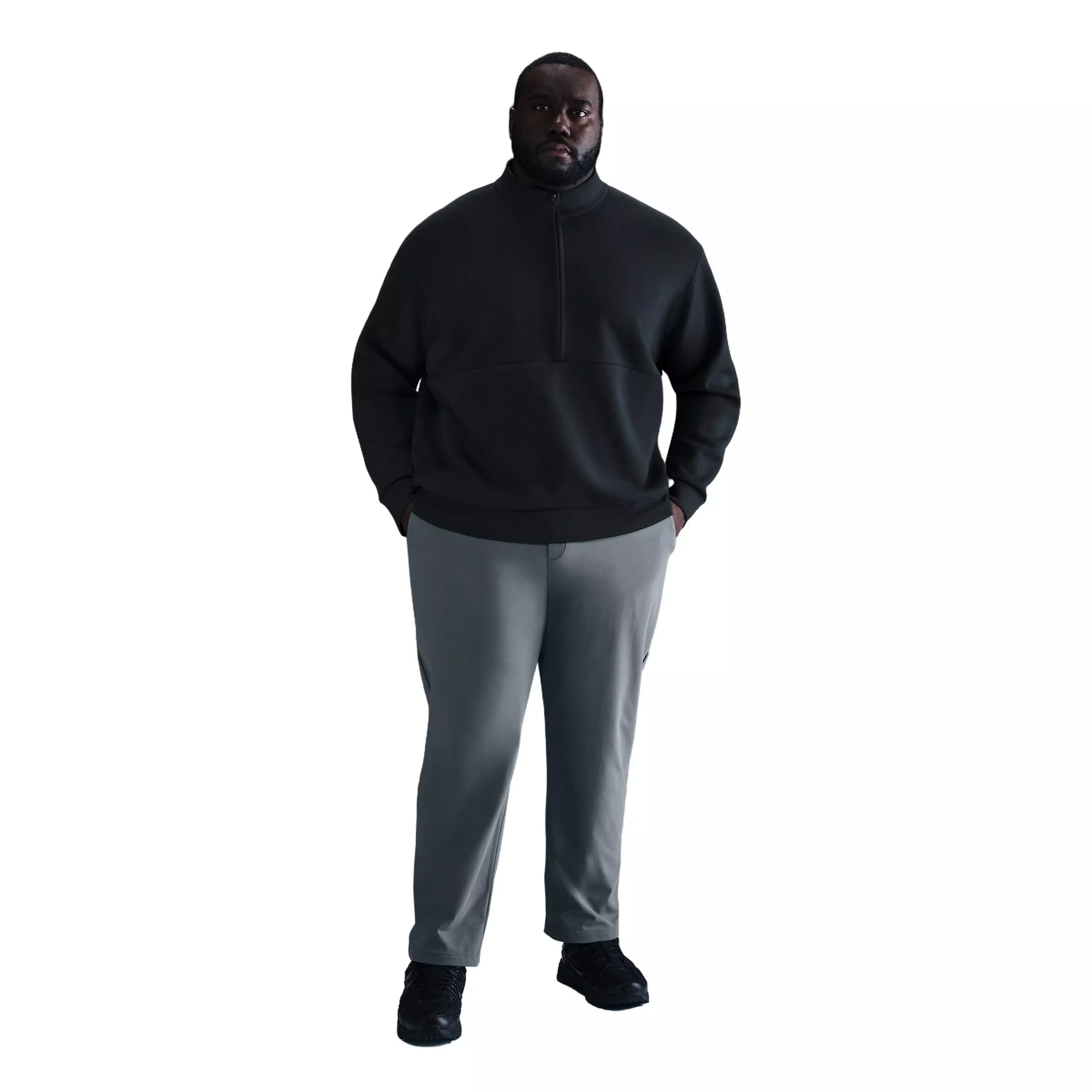 Nike Men's 24.7 PerfectStretch Dri-FIT 5-Pocket Regular Pants - GREY