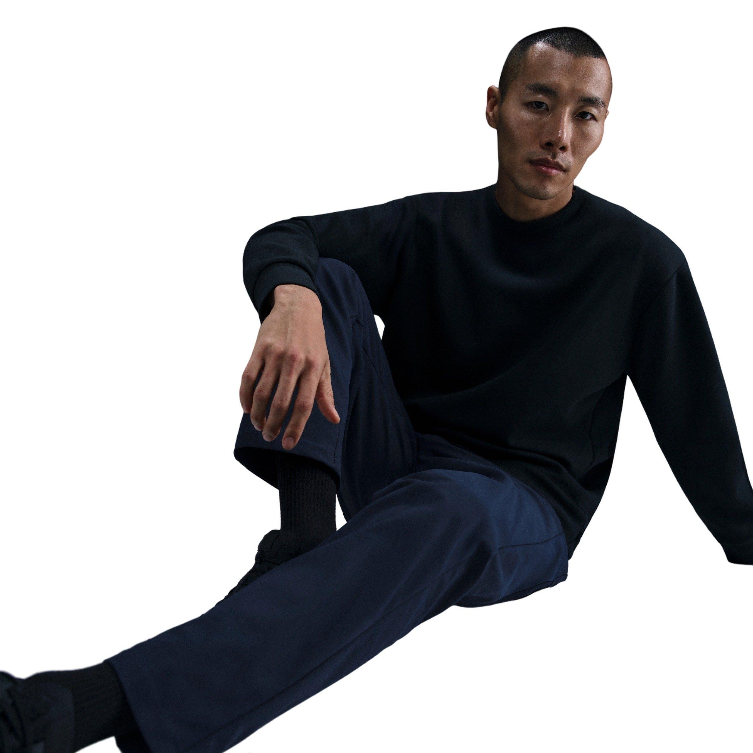 Nike Men's 24.7 PerfectStretch Dri-FIT 5-Pocket Regular Pants - BLUE Thumbnail View 5