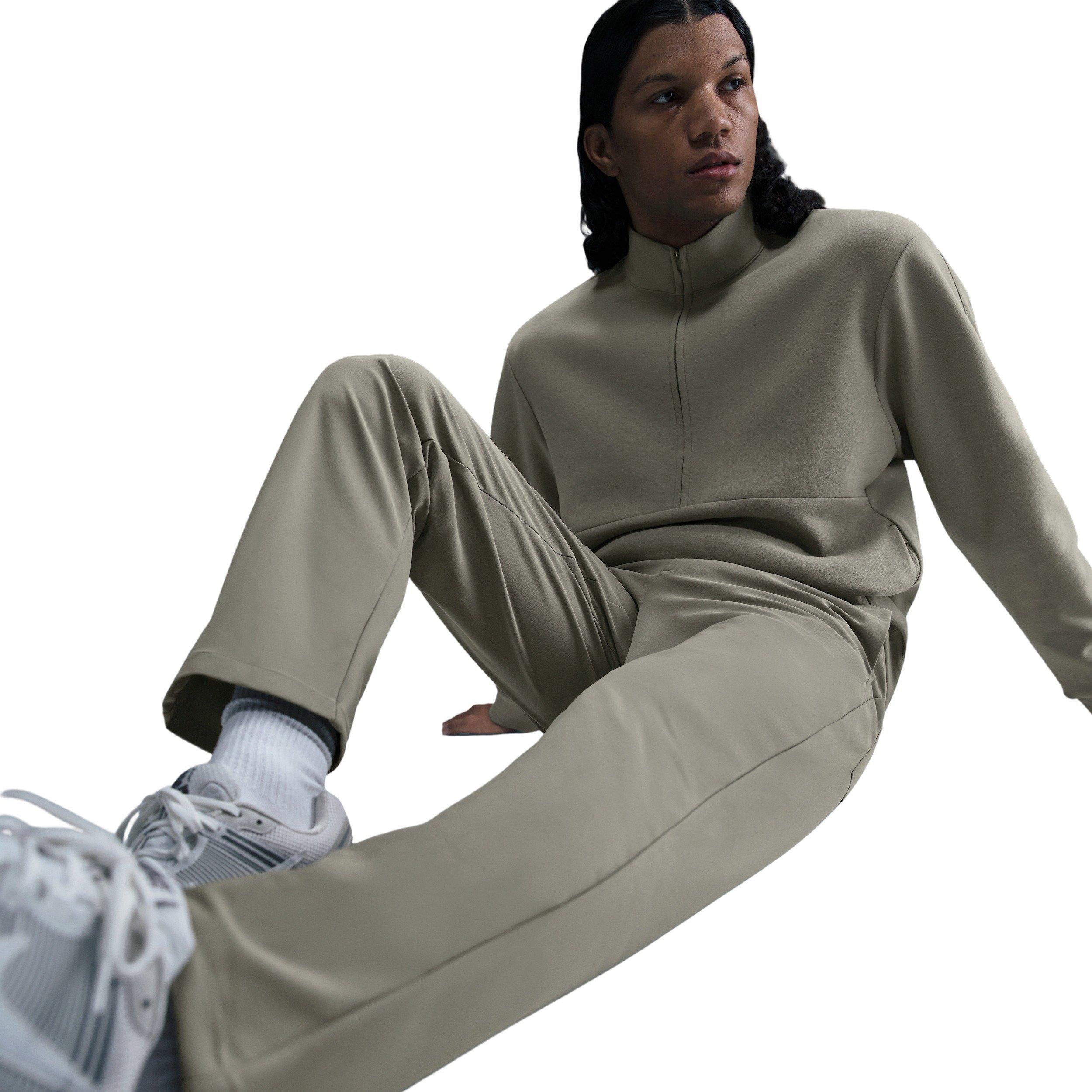 Nike Men's 24.7 PerfectStretch Dri-FIT 5-Pocket Regular Pants - GREEN Thumbnail View 5