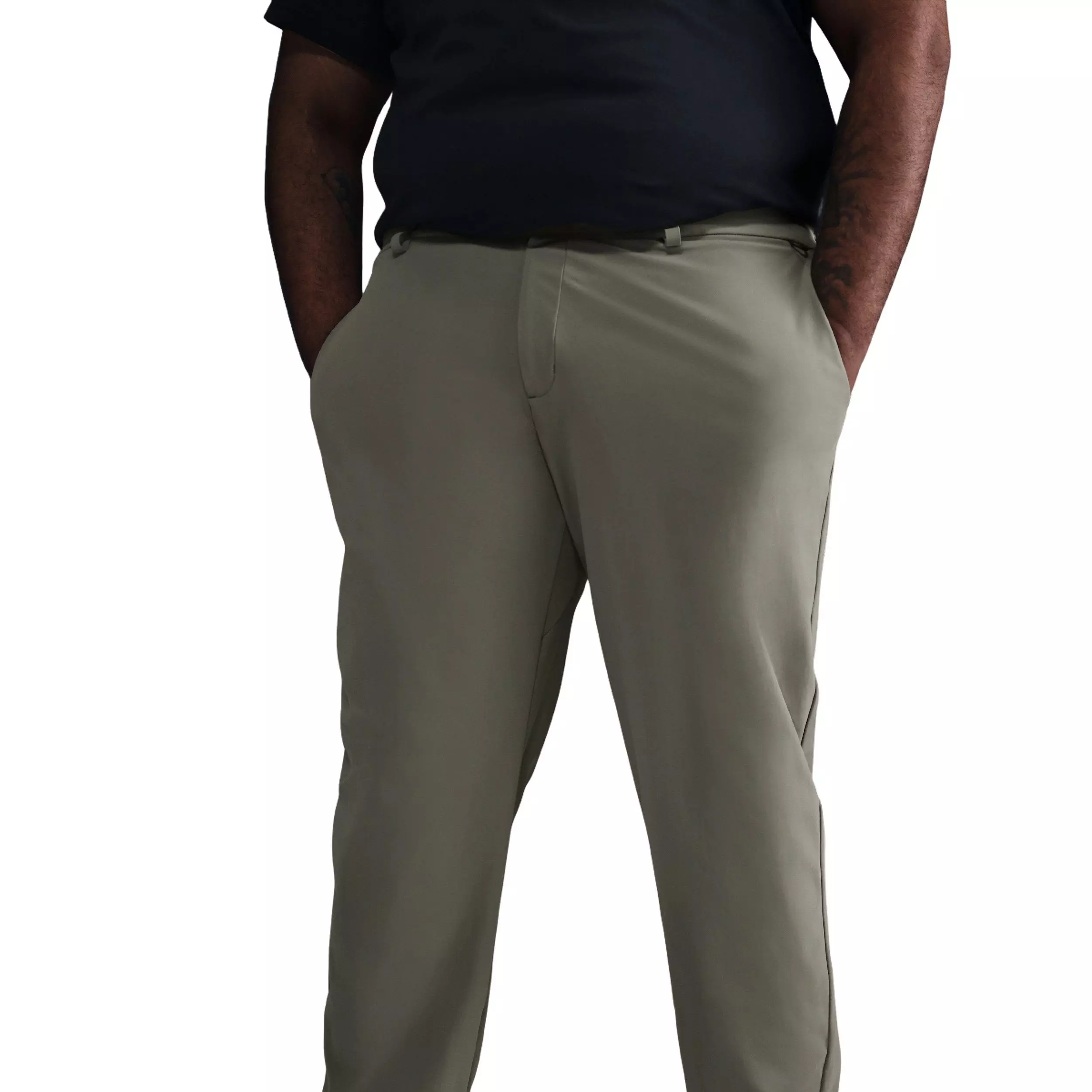 Nike Men's 24.7 PerfectStretch Dri-FIT 5-Pocket Regular Pants - GREEN