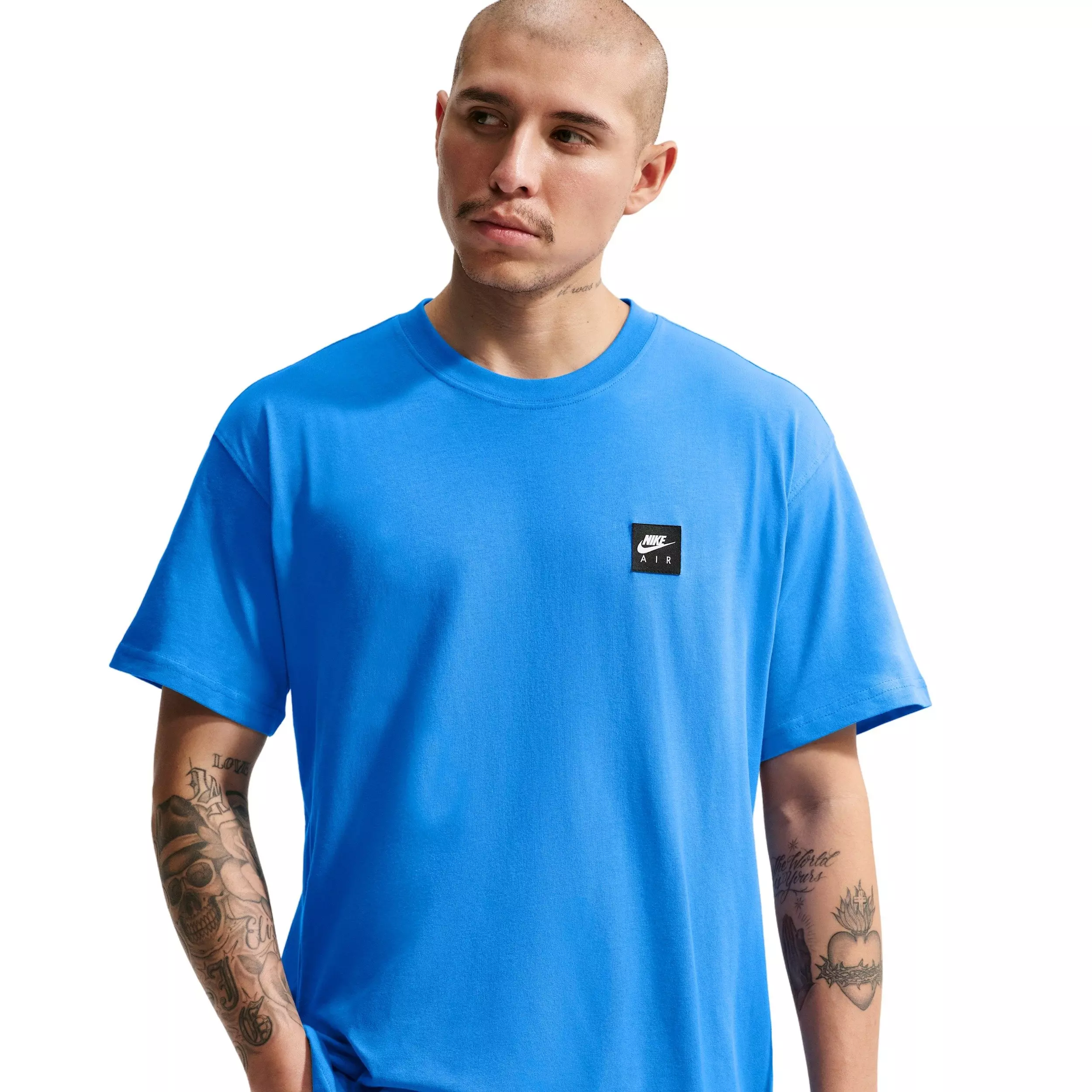 Nike Men's Air Box LSE T-Shirt - BLUE
