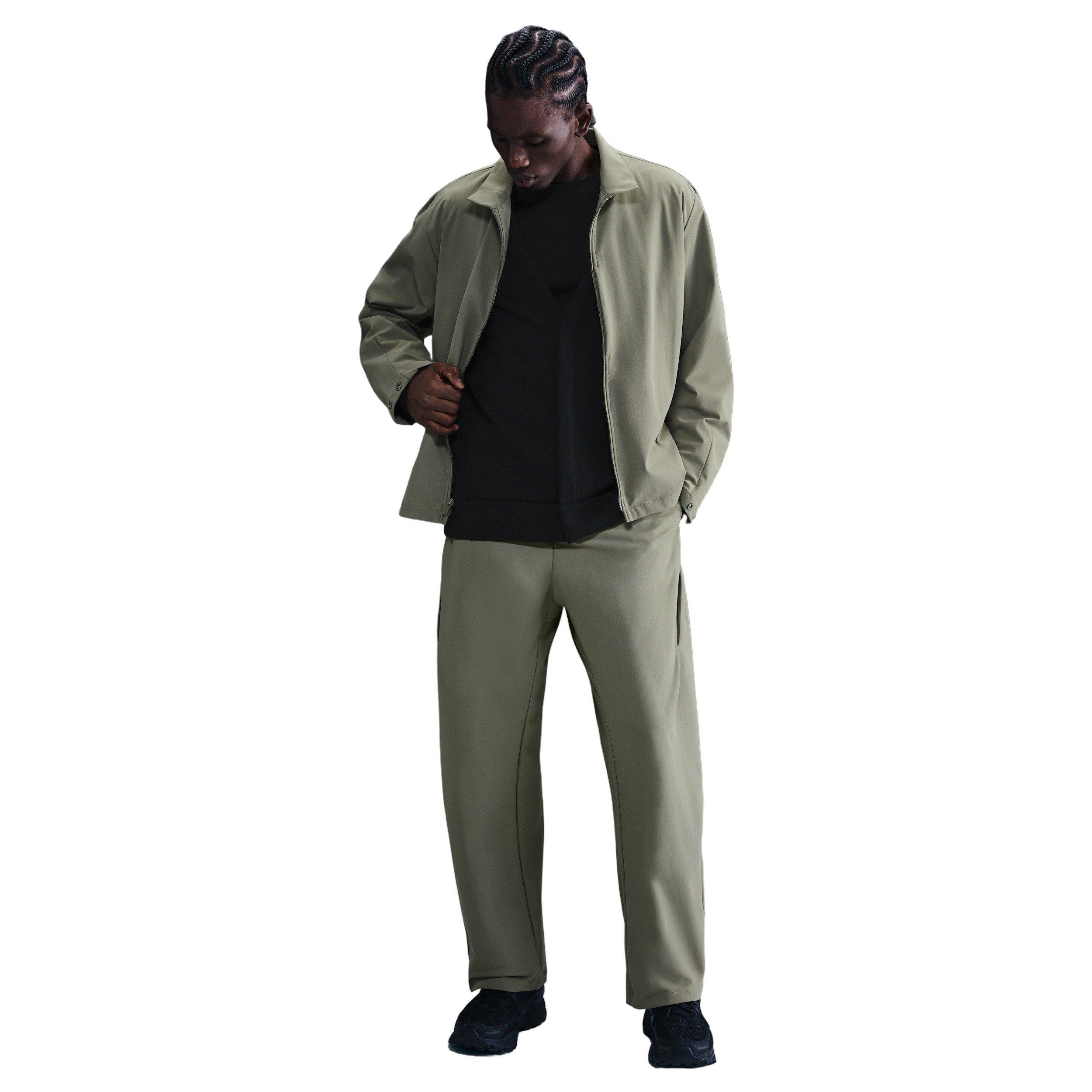 Nike Men's 24.7 PefectStretch Dri-FIT UV Loose-Fit Utility Pants - GREEN Thumbnail View 1