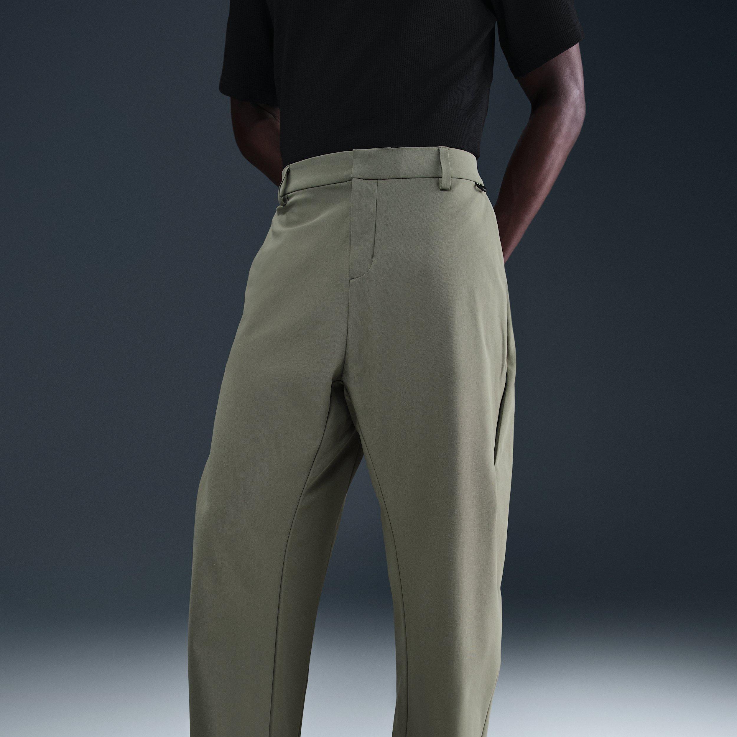 Nike Men's 24.7 PefectStretch Dri-FIT UV Loose-Fit Utility Pants - GREEN Thumbnail View 2