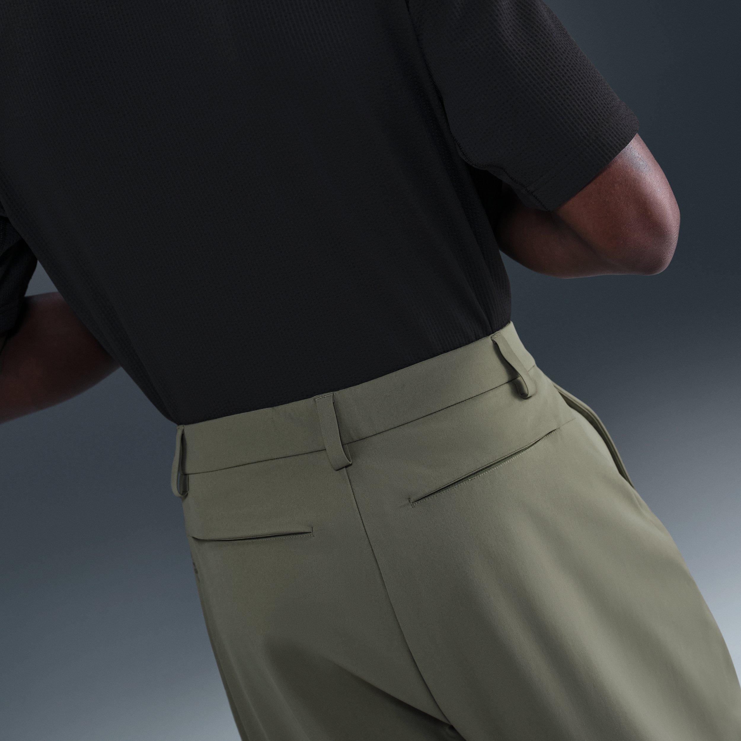 Nike Men's 24.7 PefectStretch Dri-FIT UV Loose-Fit Utility Pants - GREEN Thumbnail View 3