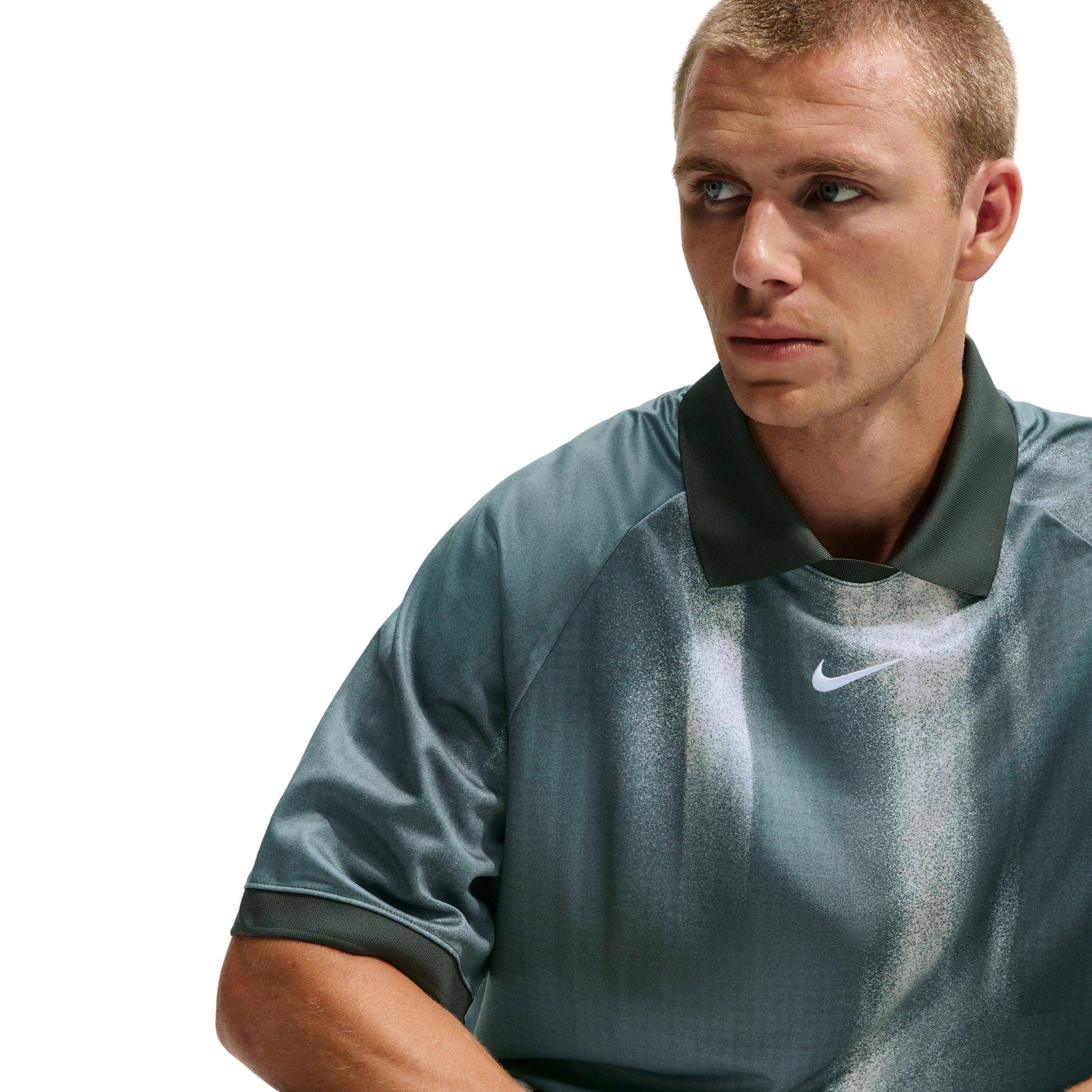 Nike Men's Dri-FIT Jacquard Skate Jersey - MINERAL SLATE Thumbnail View 3