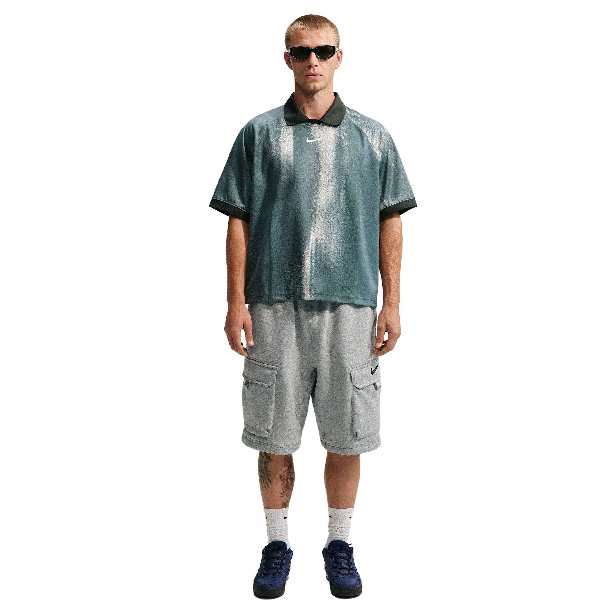 Nike Men's Dri-FIT Jacquard Skate Jersey - MINERAL SLATE Thumbnail View 4