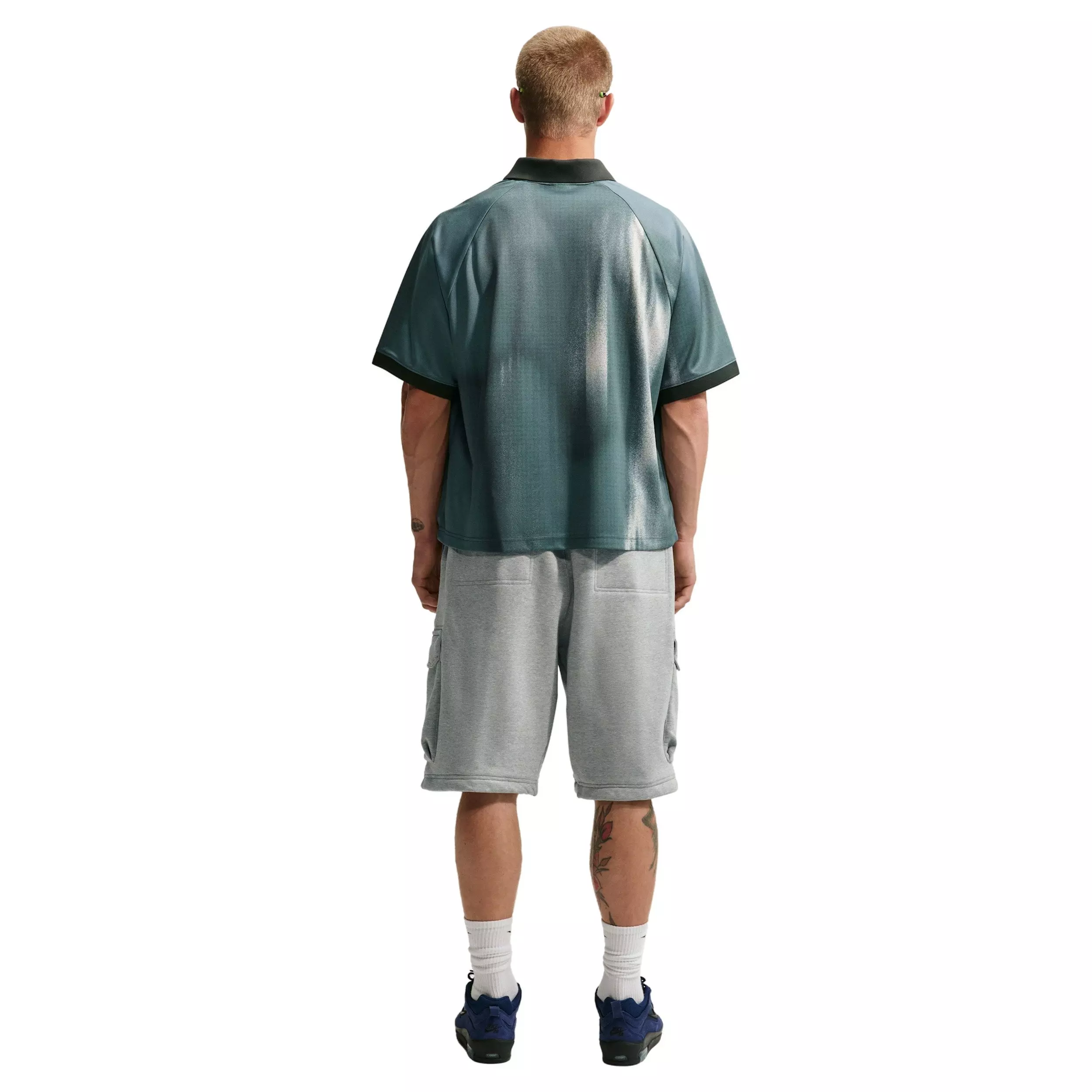 Nike Men's Dri-FIT Jacquard Skate Jersey - MINERAL SLATE