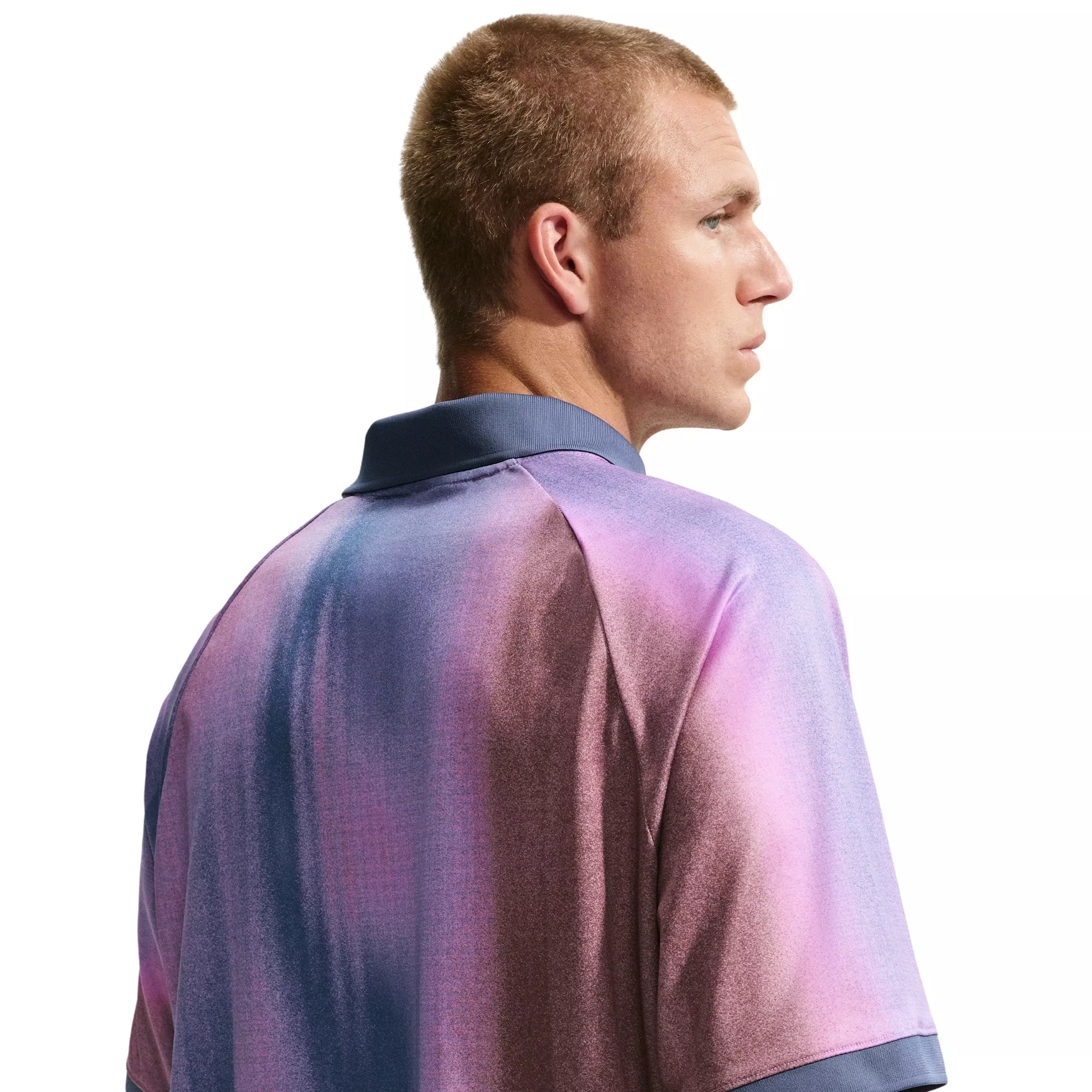 Nike Men's Dri-FIT Jacquard Skate Jersey - LT MAGENTA