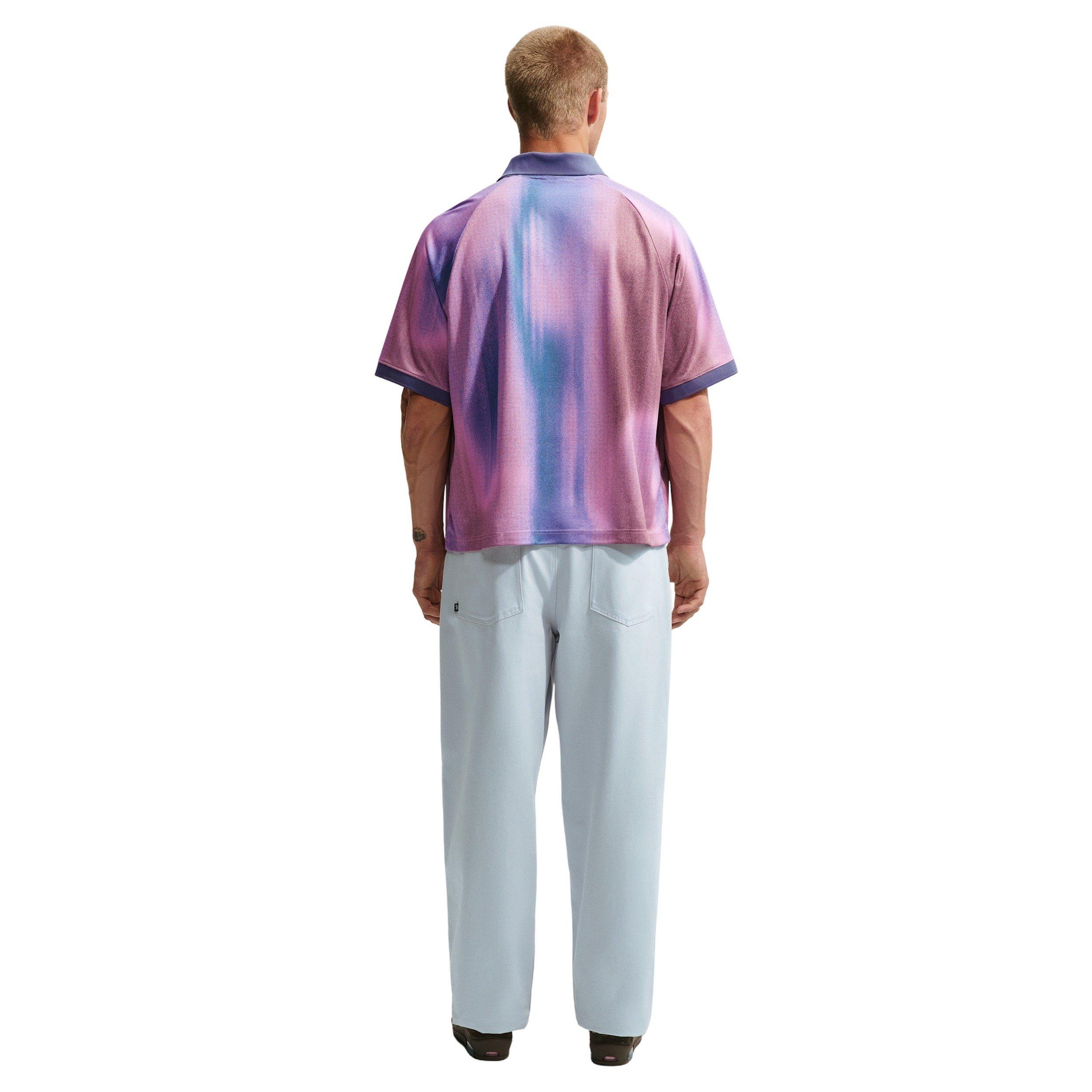 Nike Men's Dri-FIT Jacquard Skate Jersey - LT MAGENTA Thumbnail View 5