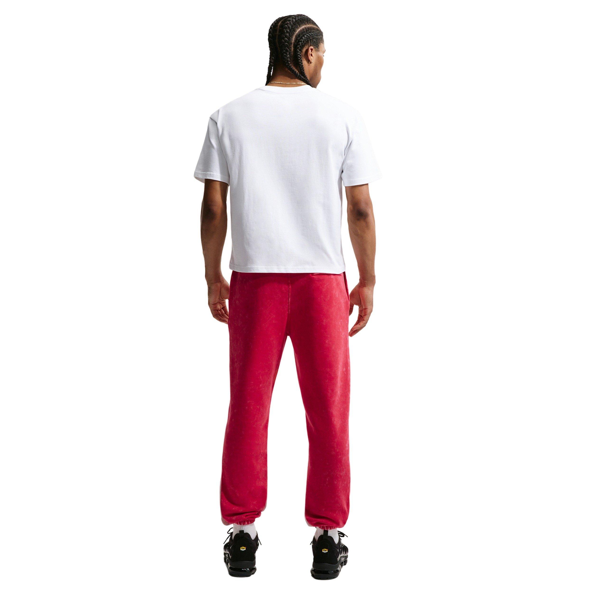 Nike Men's Sportswear LSE Boxy Soccer T-Shirt - White - WHITE Thumbnail View 5