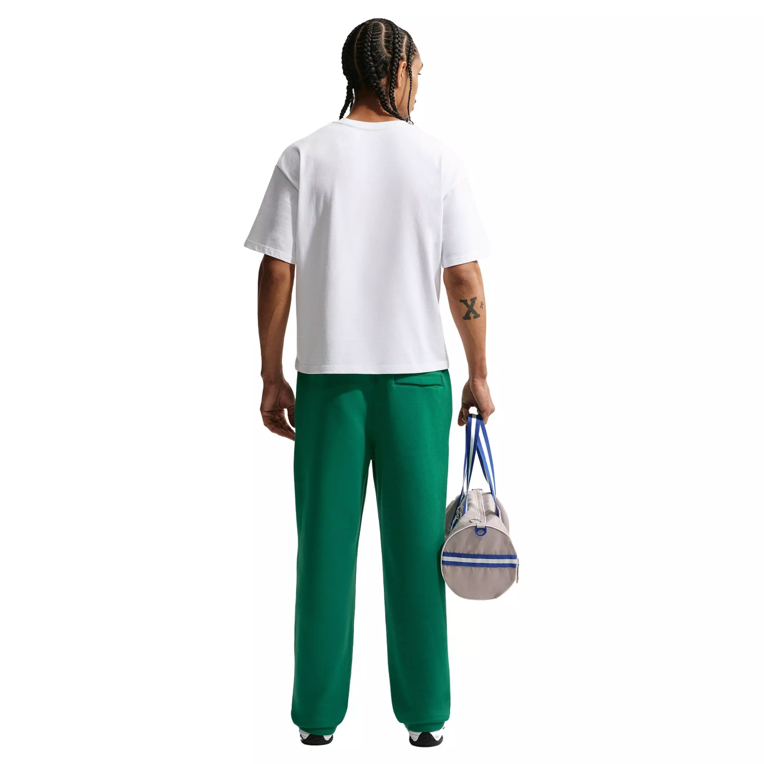 Nike Men's Sportswear LSE Boxy Futebol T-Shirt - White - WHITE