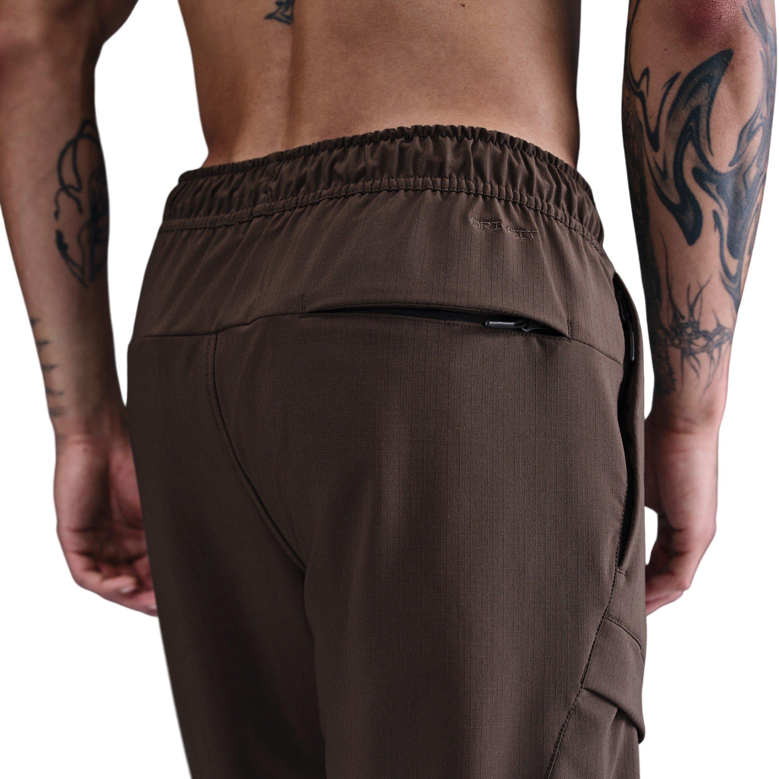 Nike Men's Unlimited Dri-FIT Versatile Cargo Pants - Black - BROWN Thumbnail View 2