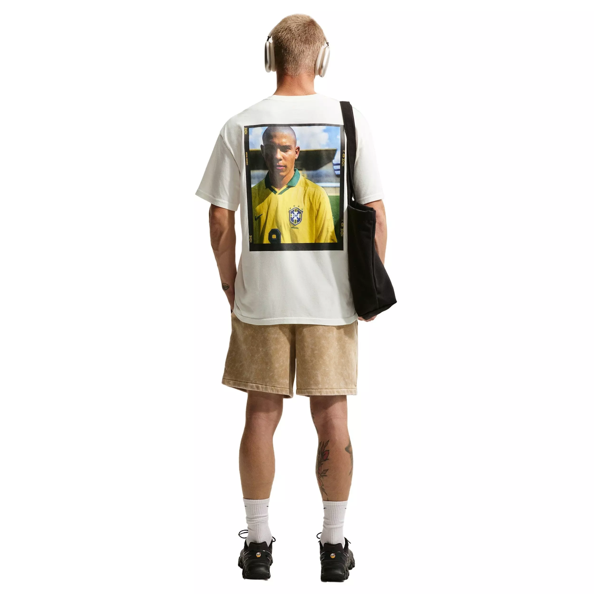 Nike Men's Sportswear "R9" Photo T-Shirt - White - WHITE