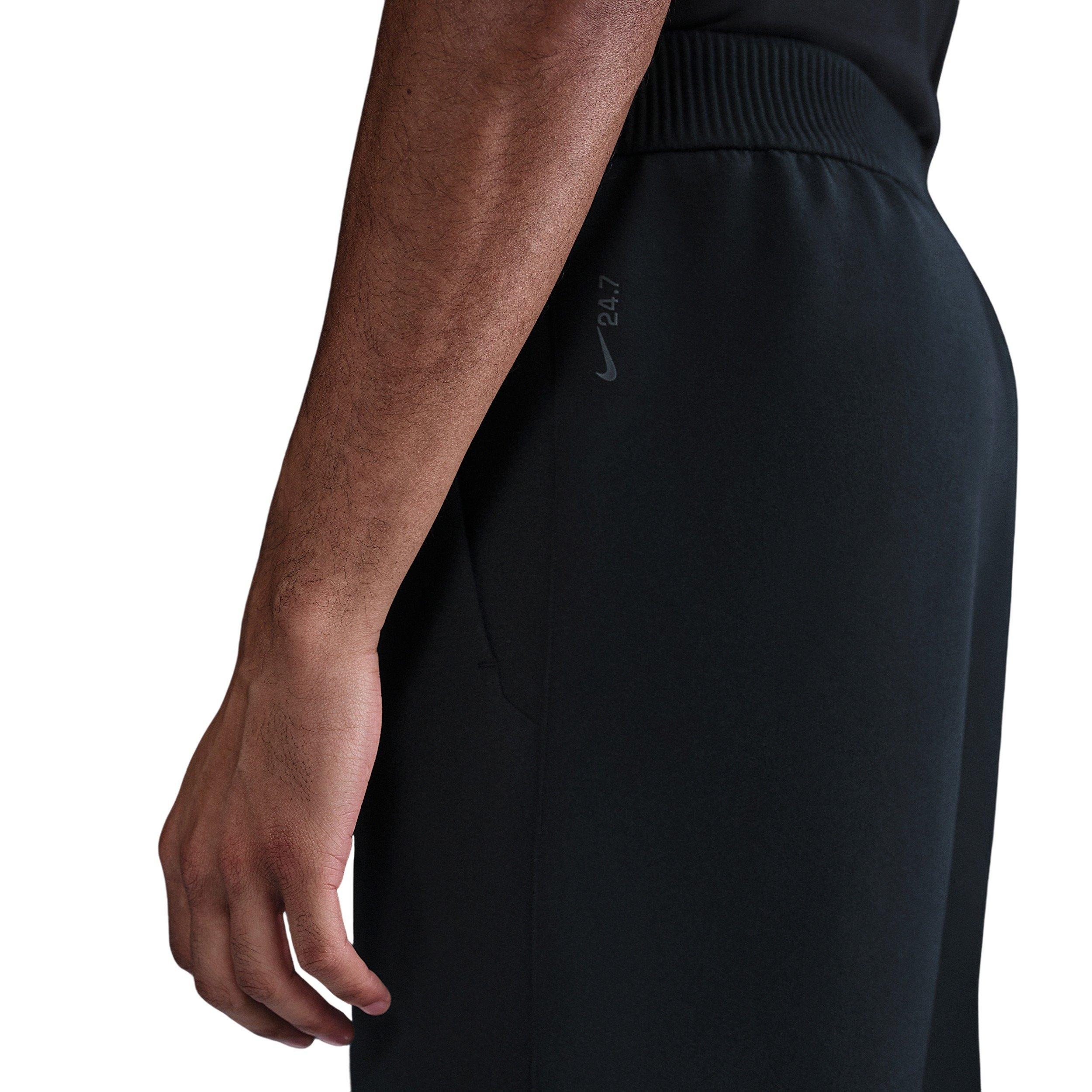 Nike Men's 24.7 ImpossiblySoft Dri-FIT Pants - BLACK Thumbnail View 6