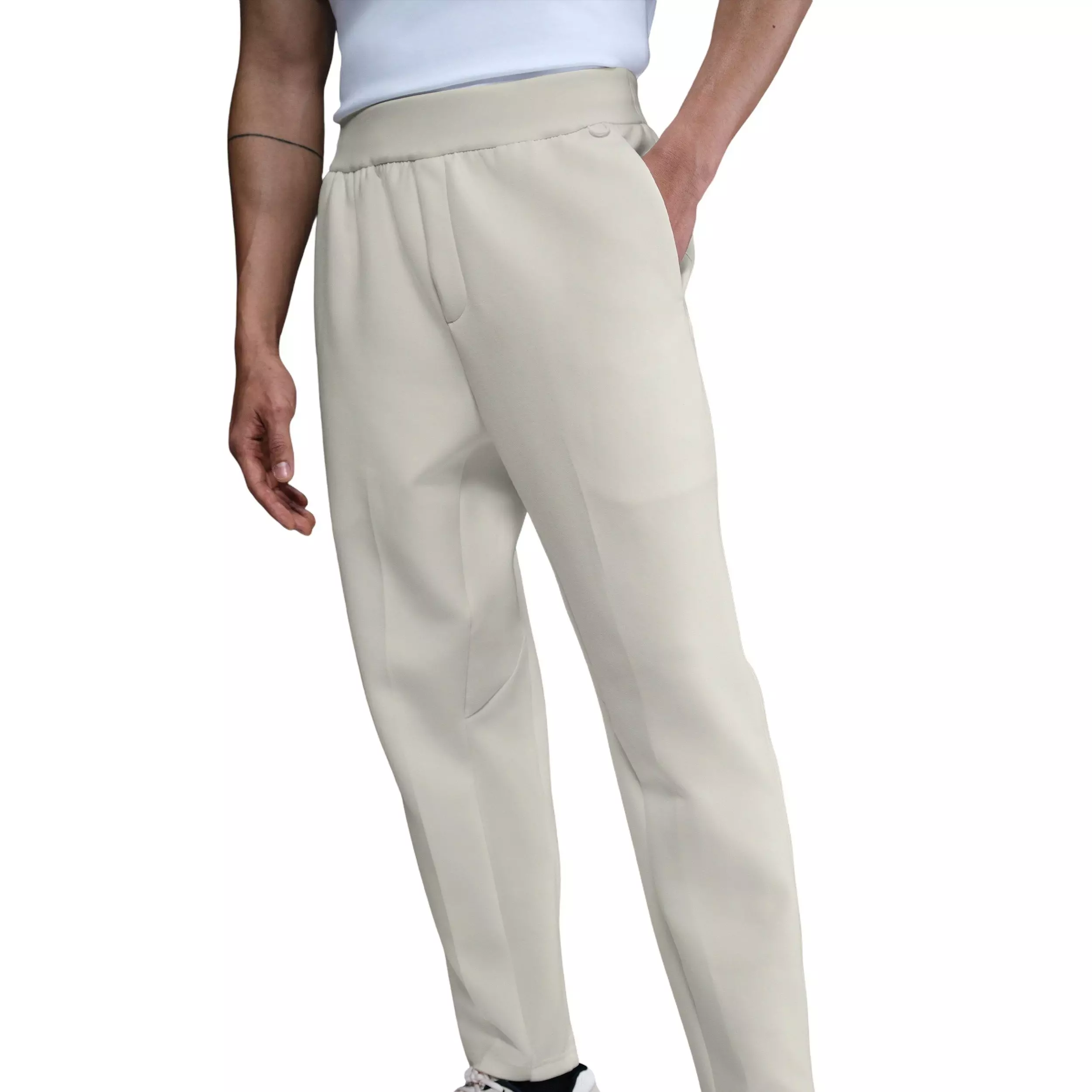 Nike Men's 24.7 ImpossiblySoft Dri-FIT Pants - WHITE