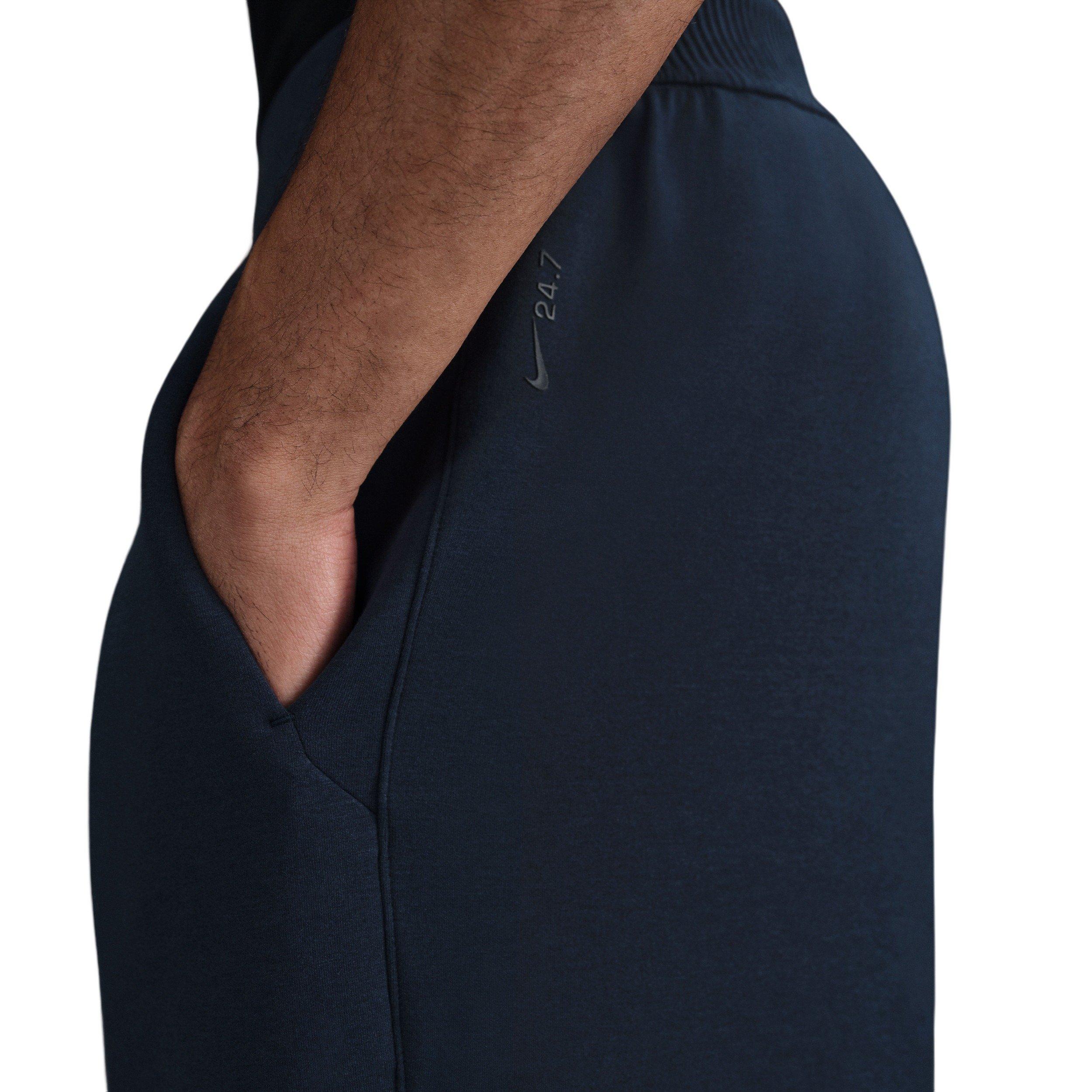 Nike Men's 24.7 ImpossiblySoft Dri-FIT Pants - BLUE Thumbnail View 6