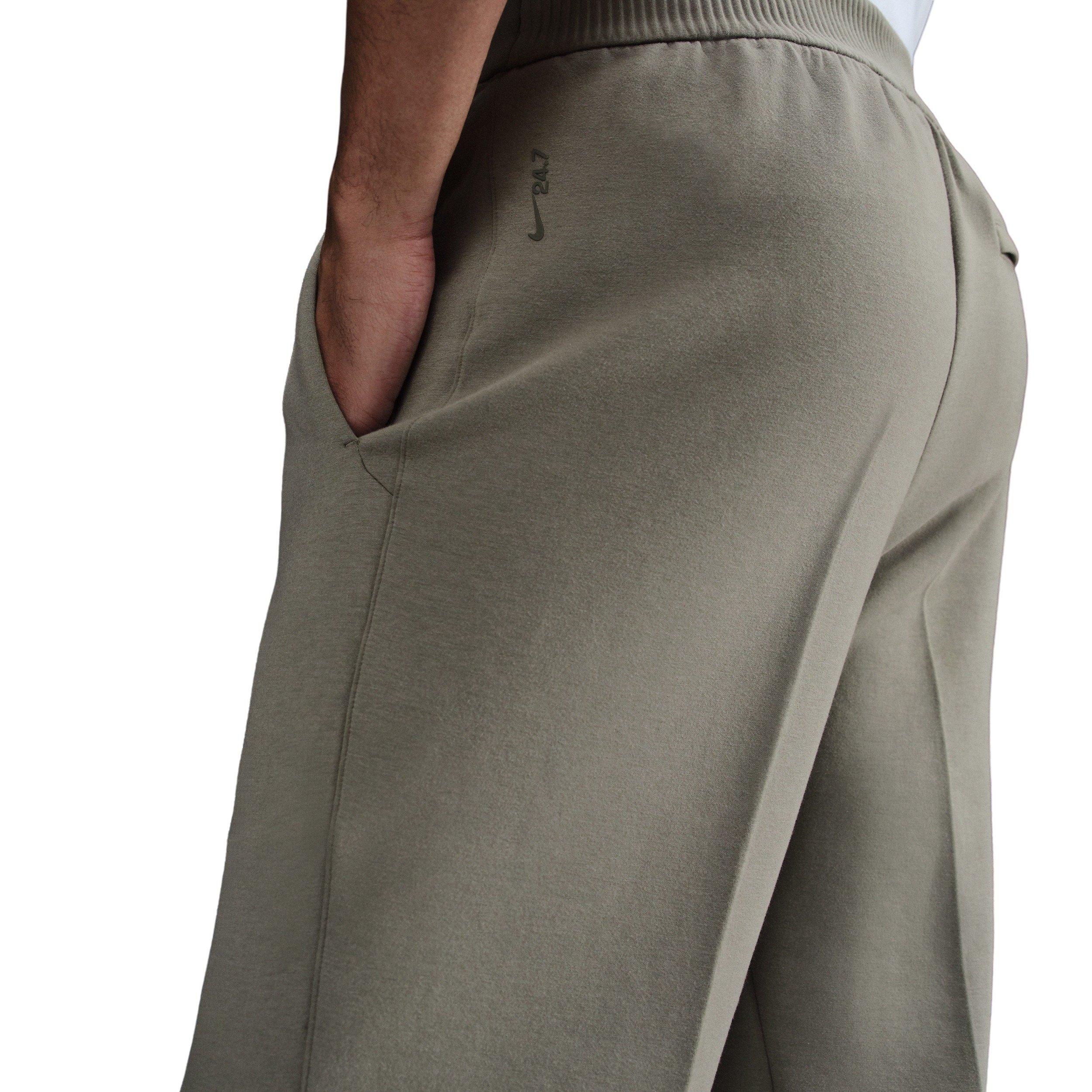 Nike Men's 24.7 ImpossiblySoft Dri-FIT Pants - GREEN Thumbnail View 6