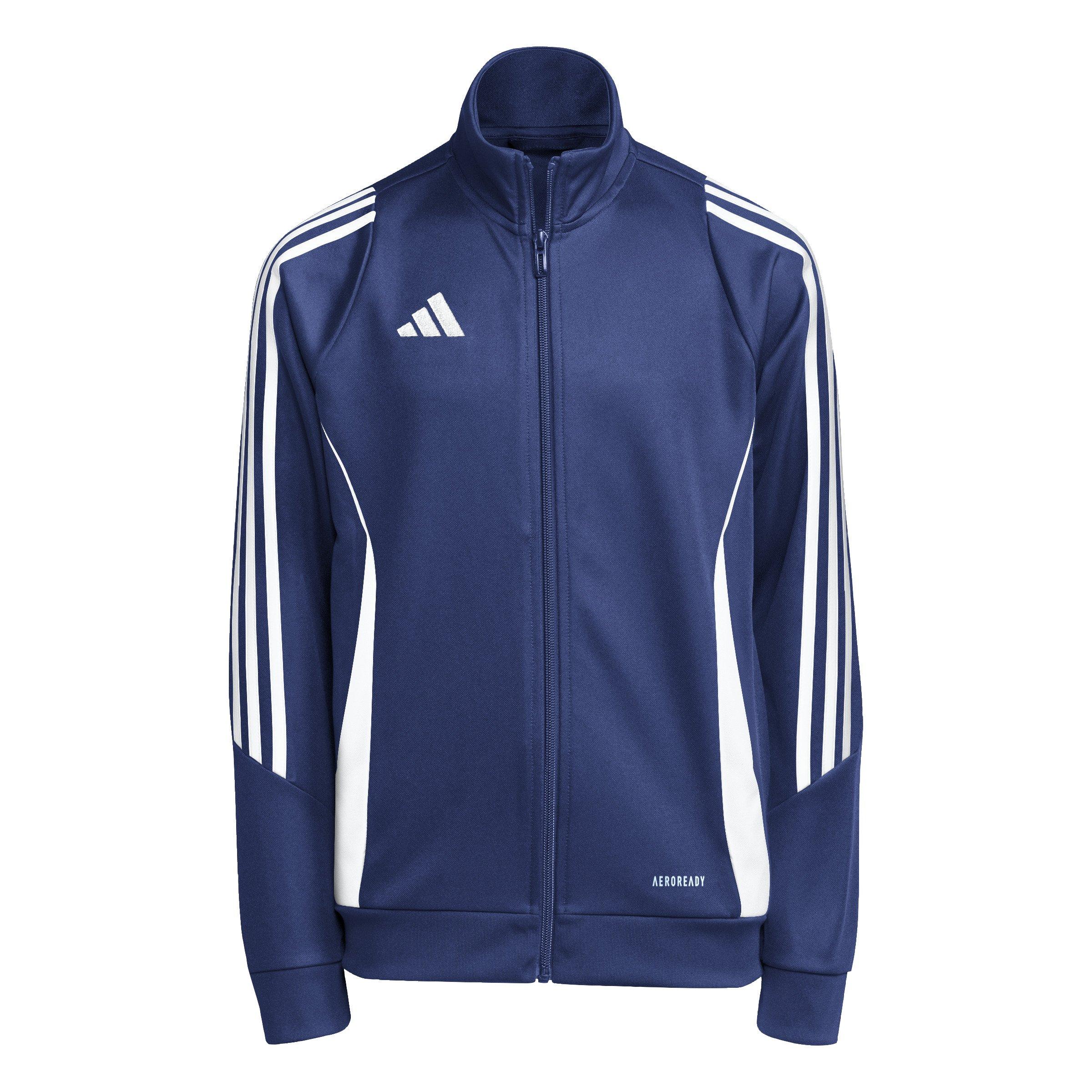 adidas Tiro 24 Soccer Training Big Boys' Navy Jacket