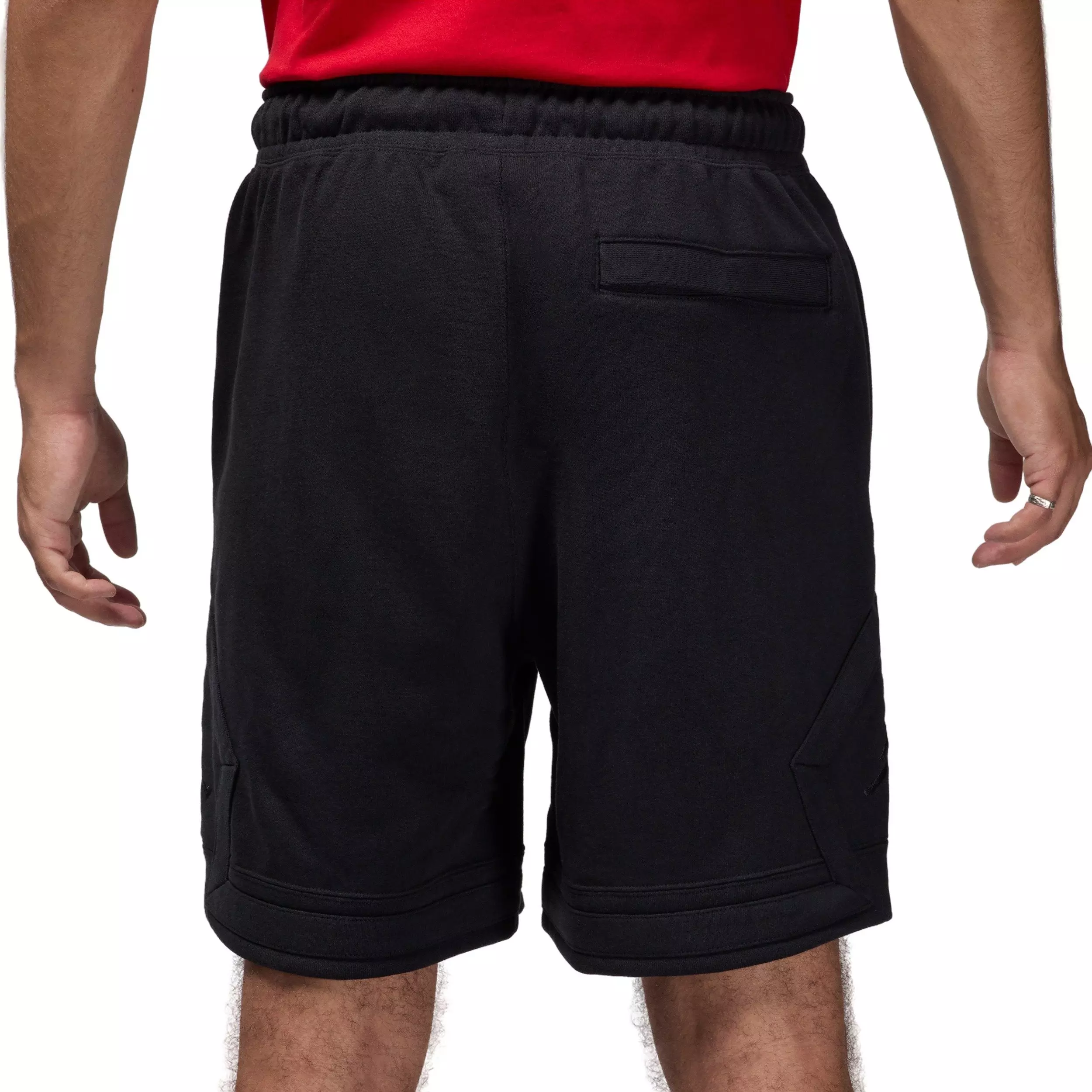 Jordan Men's Flight Fleece Diamond Shorts - BLACK