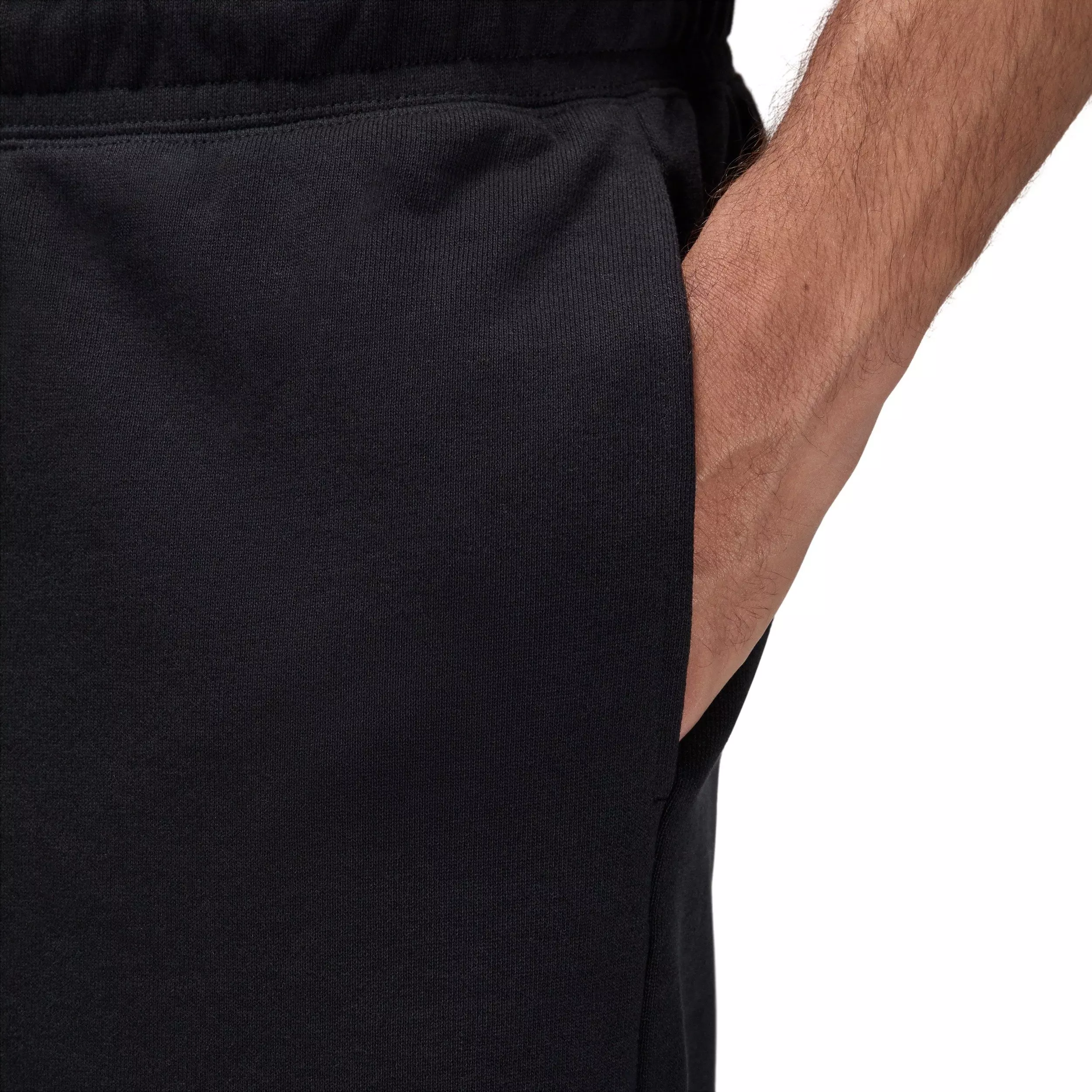 Jordan Men's Flight Fleece Diamond Shorts - BLACK