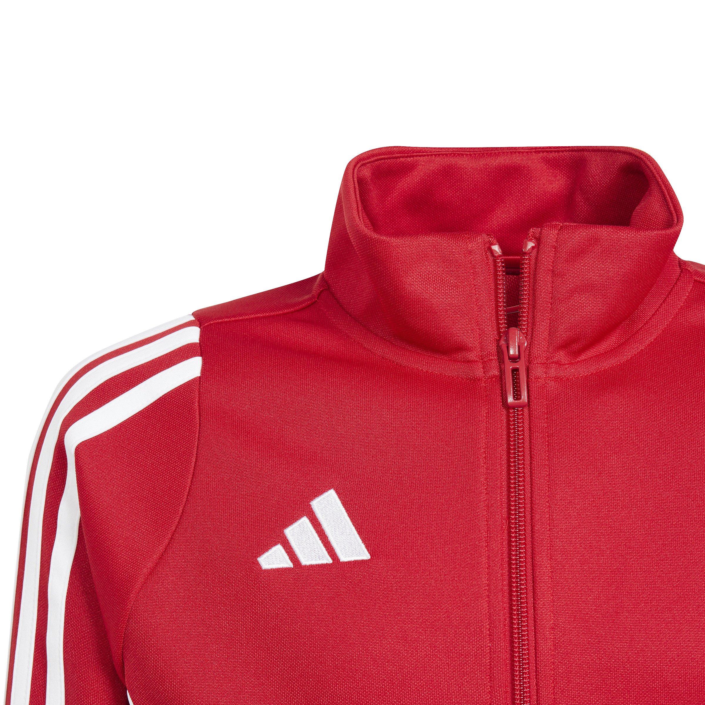 adidas Tiro 24 Soccer Big Boys' Red Training Jacket