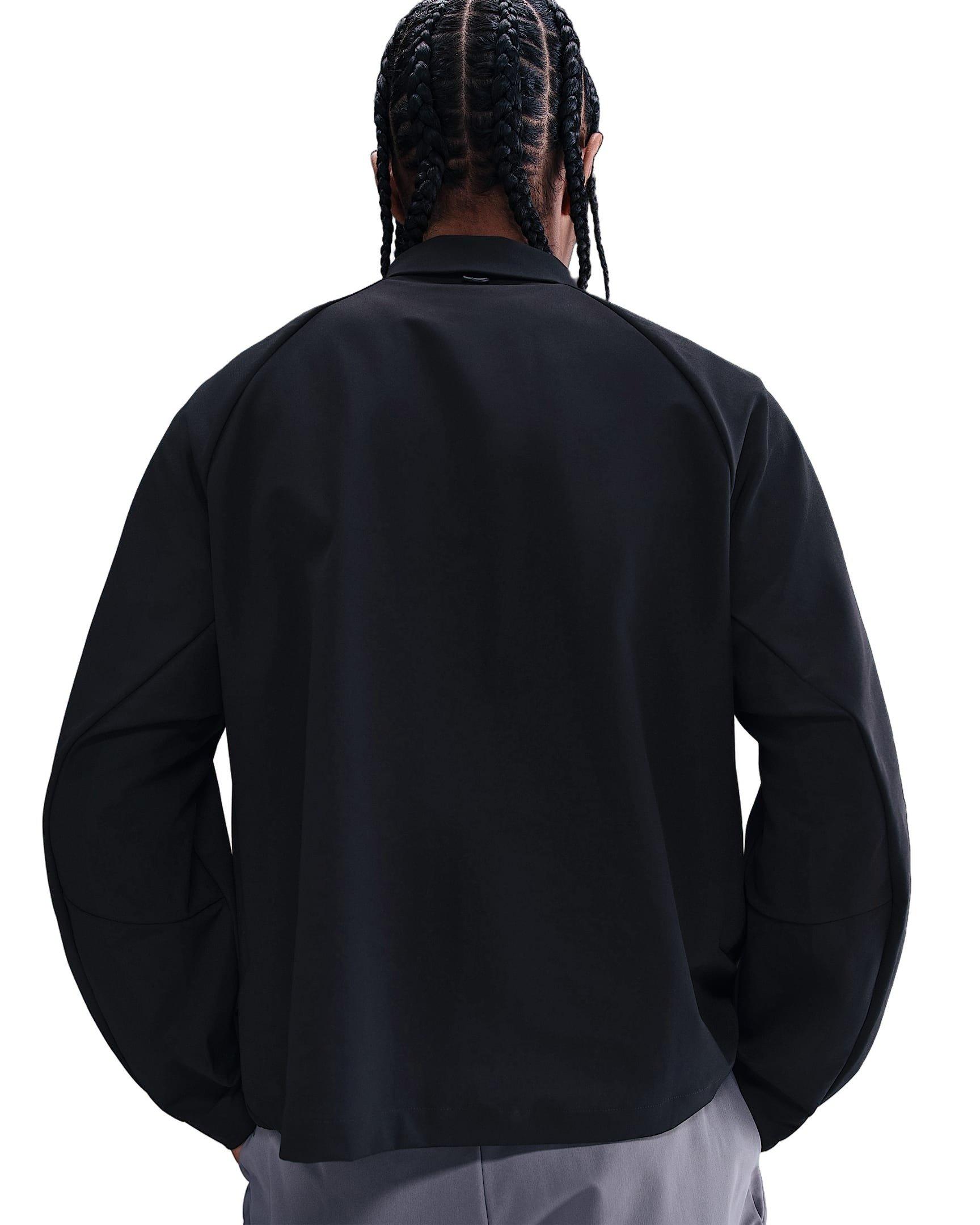 Nike Men's 24.7 PerfectStretch Dri-FIT UV Jacket - BLACK Thumbnail View 2