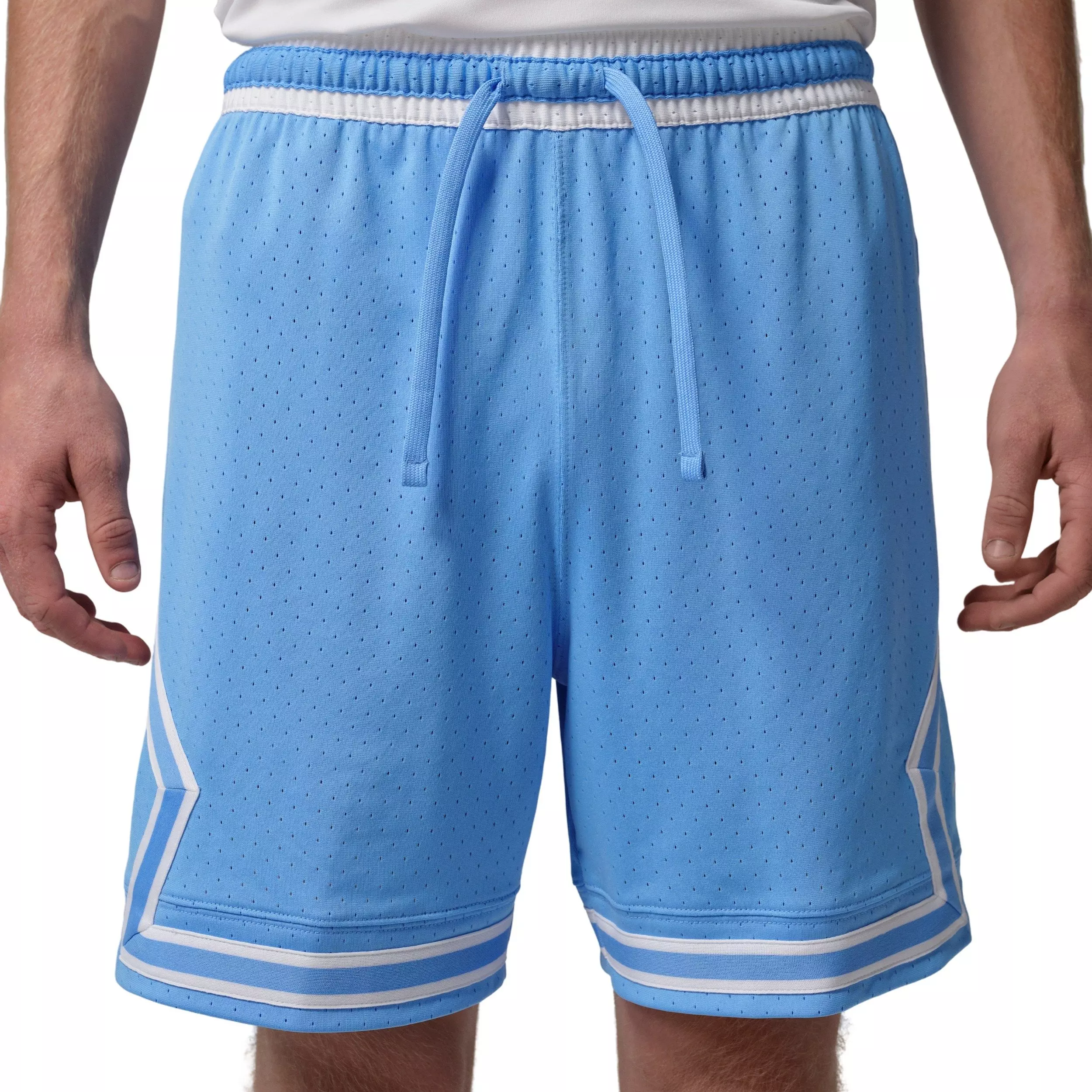 Jordan Men's Sport Dri-FIT Mesh Diamond Shorts - BLUE
