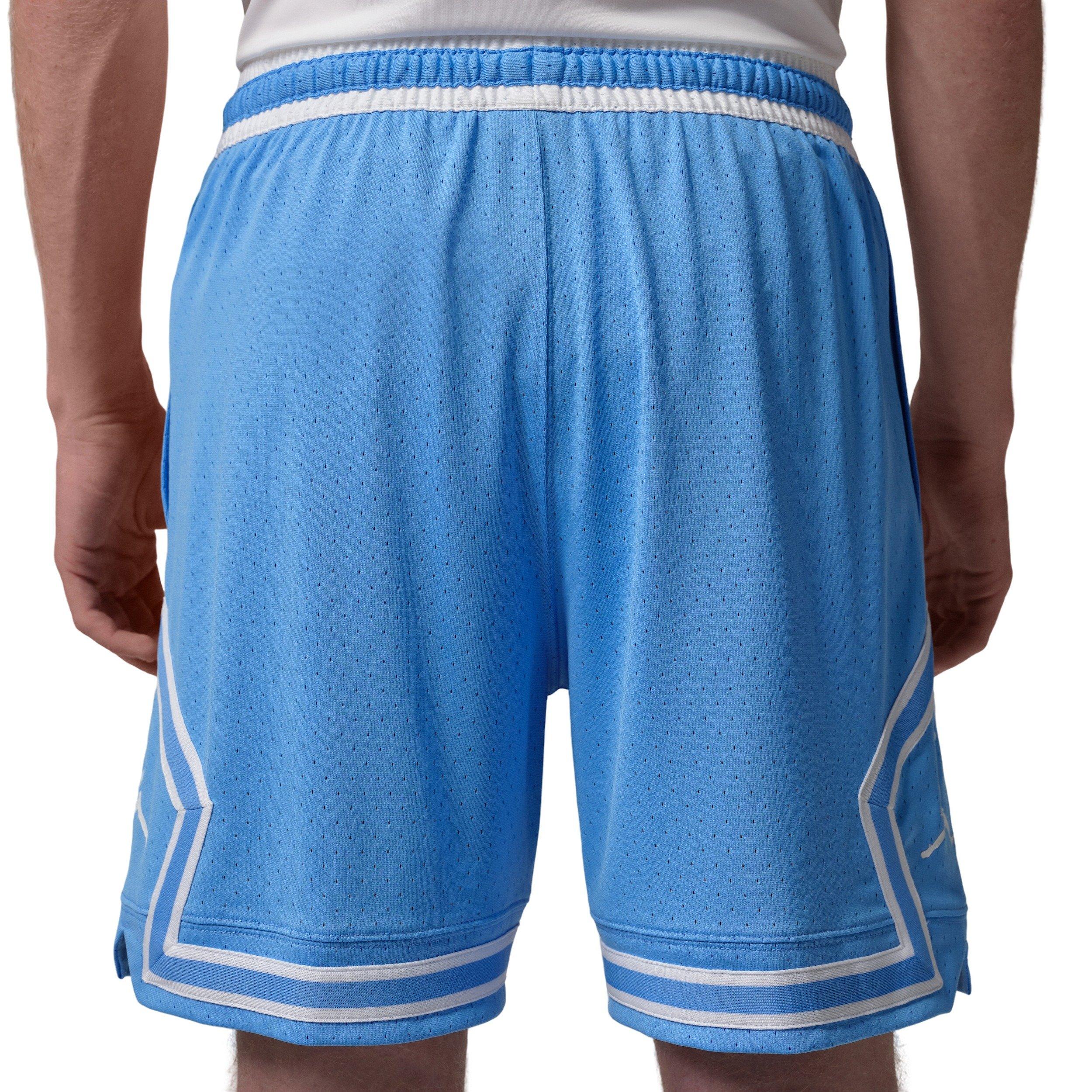 Jordan Men's Sport Dri-FIT Mesh Diamond Shorts - BLUE Thumbnail View 2