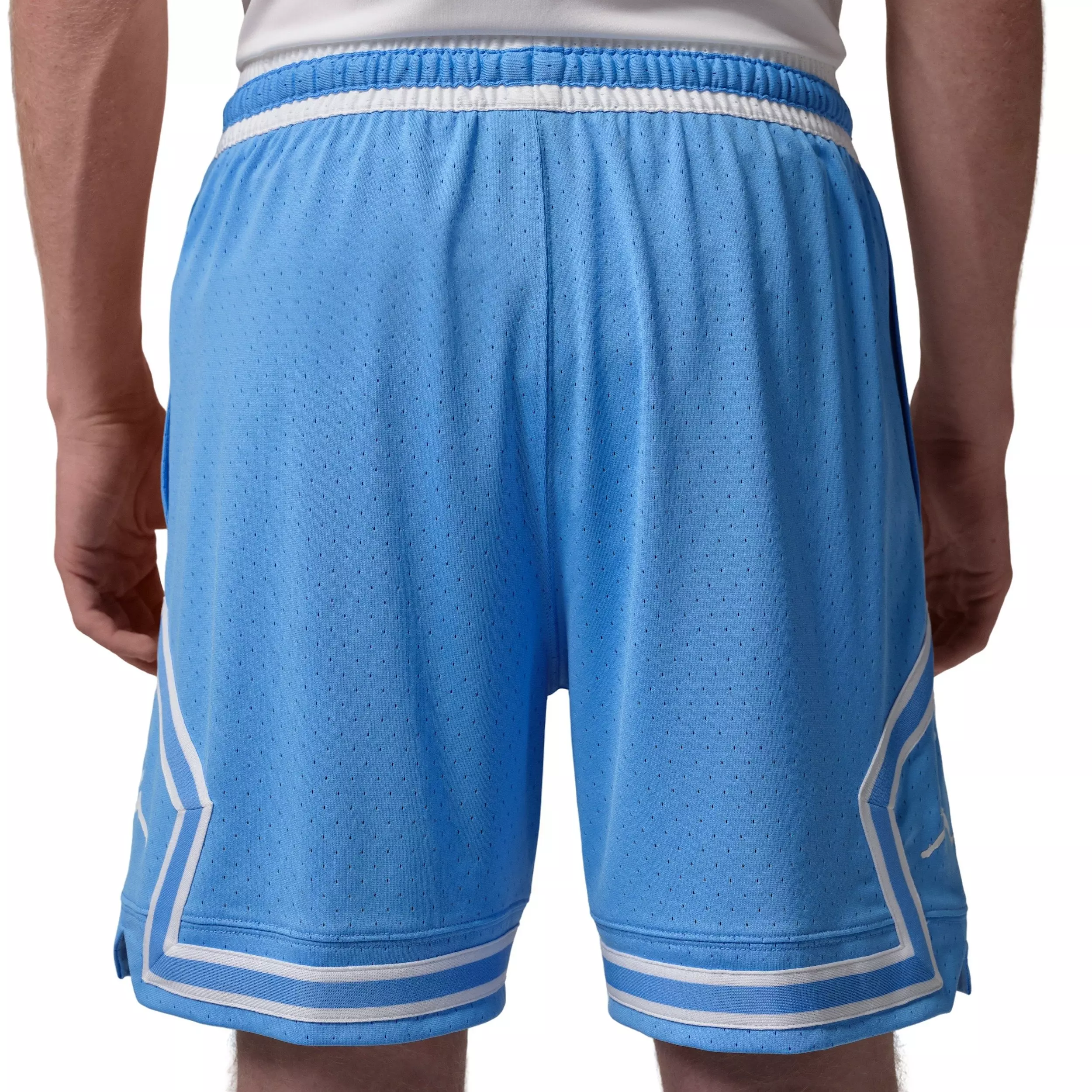 Jordan Men's Sport Dri-FIT Mesh Diamond Shorts - BLUE