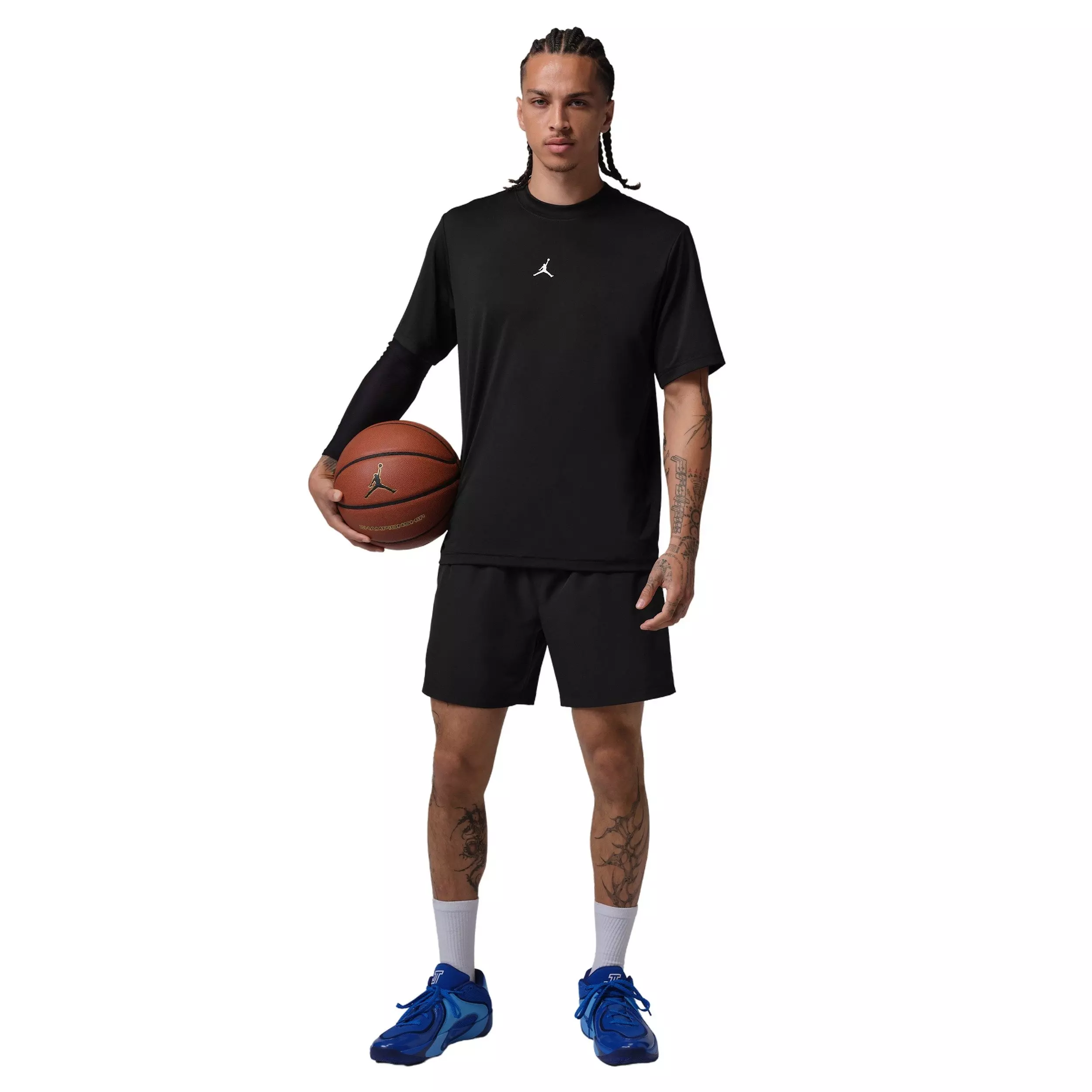 Jordan Men's Sport Flightweight Dri-FIT Lined Shorts - BLACK