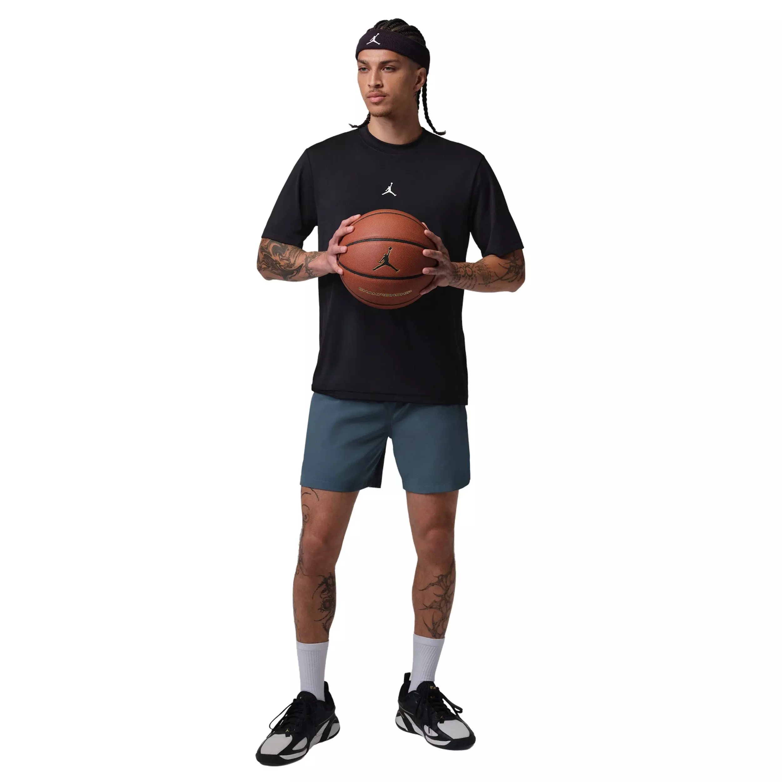 Jordan Men's Sport Flightweight Dri-FIT Lined Shorts - ASH GREEN