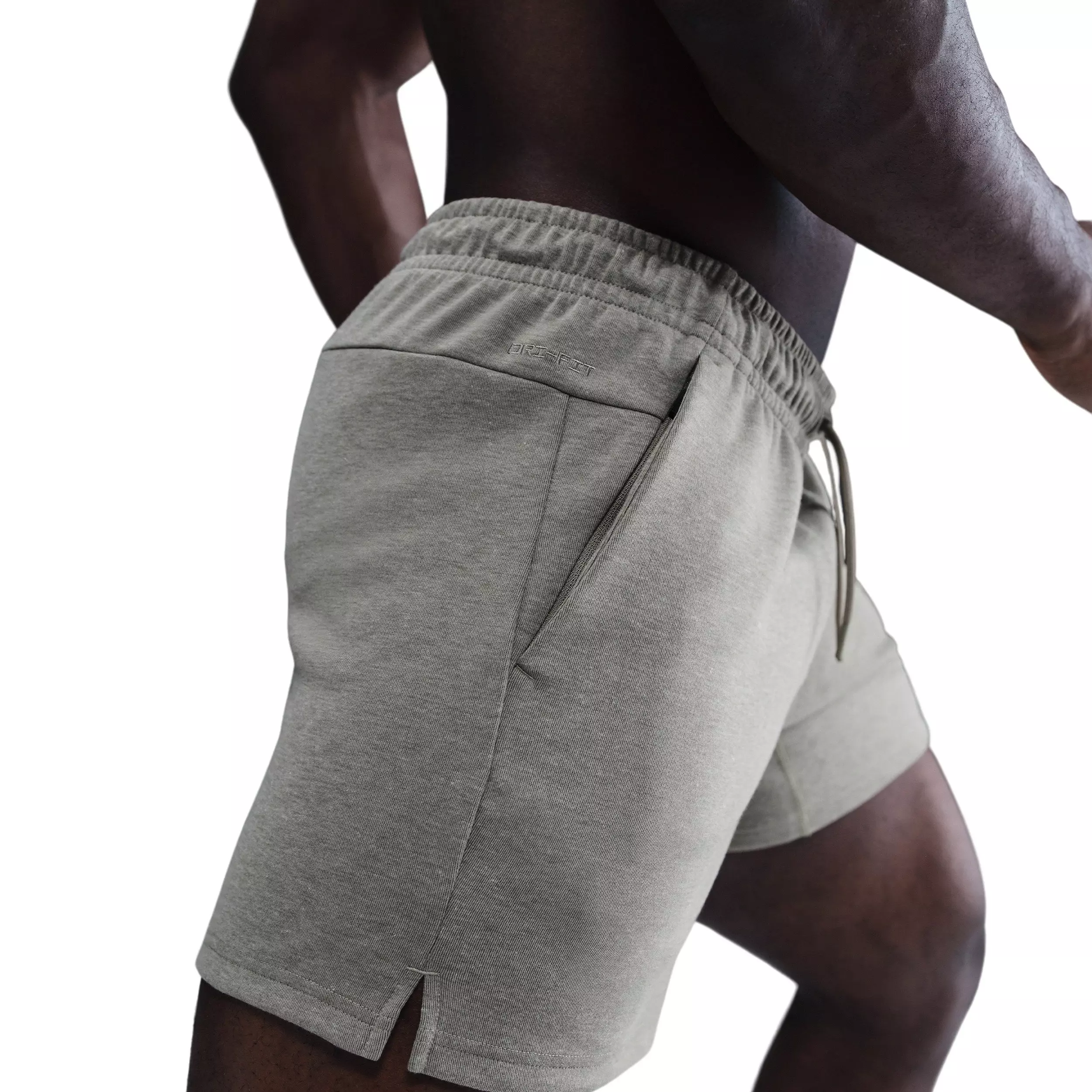 Nike Men's Primary Fleece 7" Dri-FIT Unlined Performance Shorts - GREEN