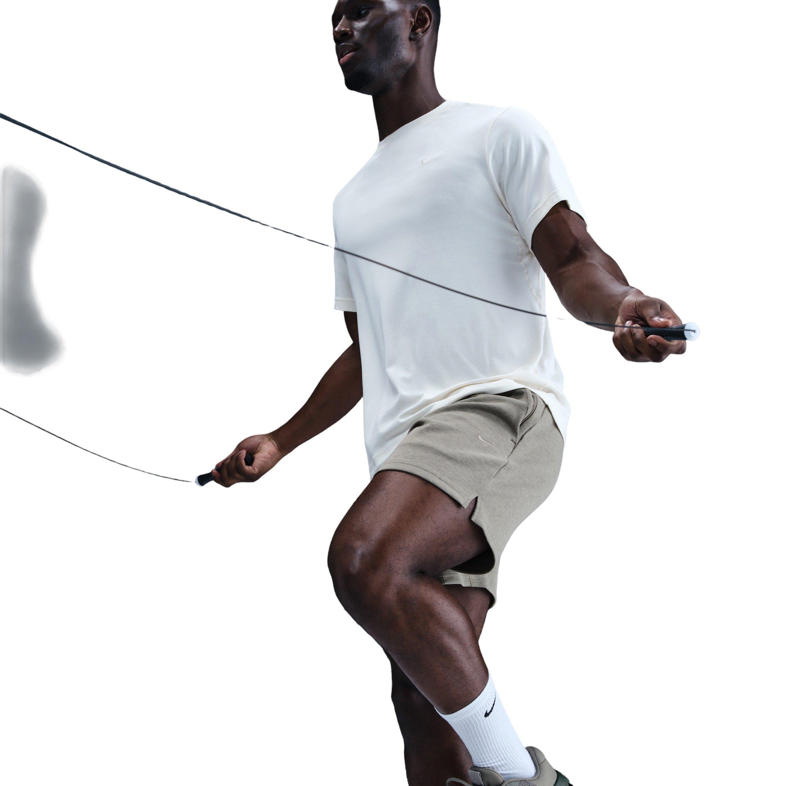 Nike Men's Primary Fleece 7" Dri-FIT Unlined Performance Shorts - GREEN Thumbnail View 3