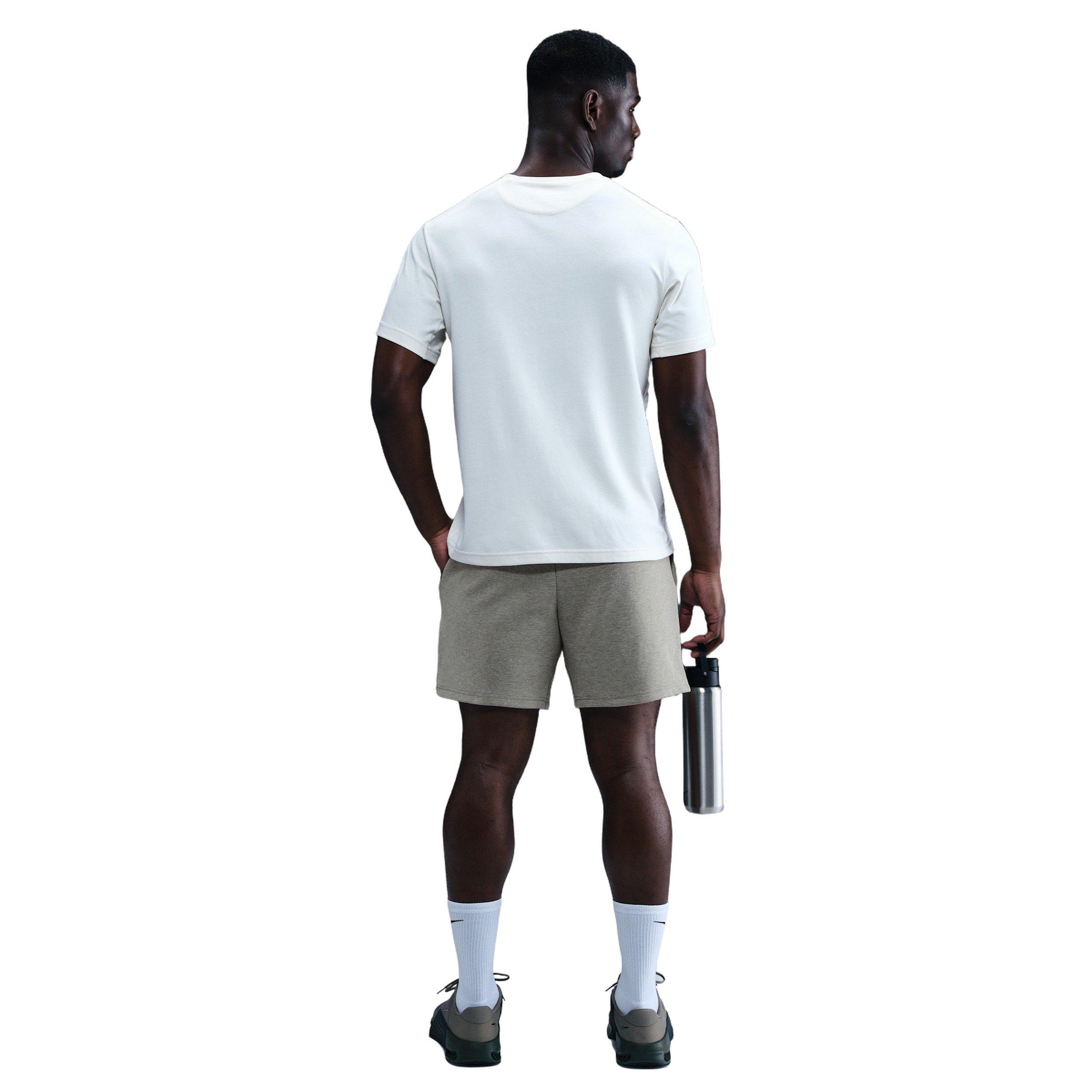 Nike Men's Primary Fleece 7" Dri-FIT Unlined Performance Shorts - GREEN Thumbnail View 5