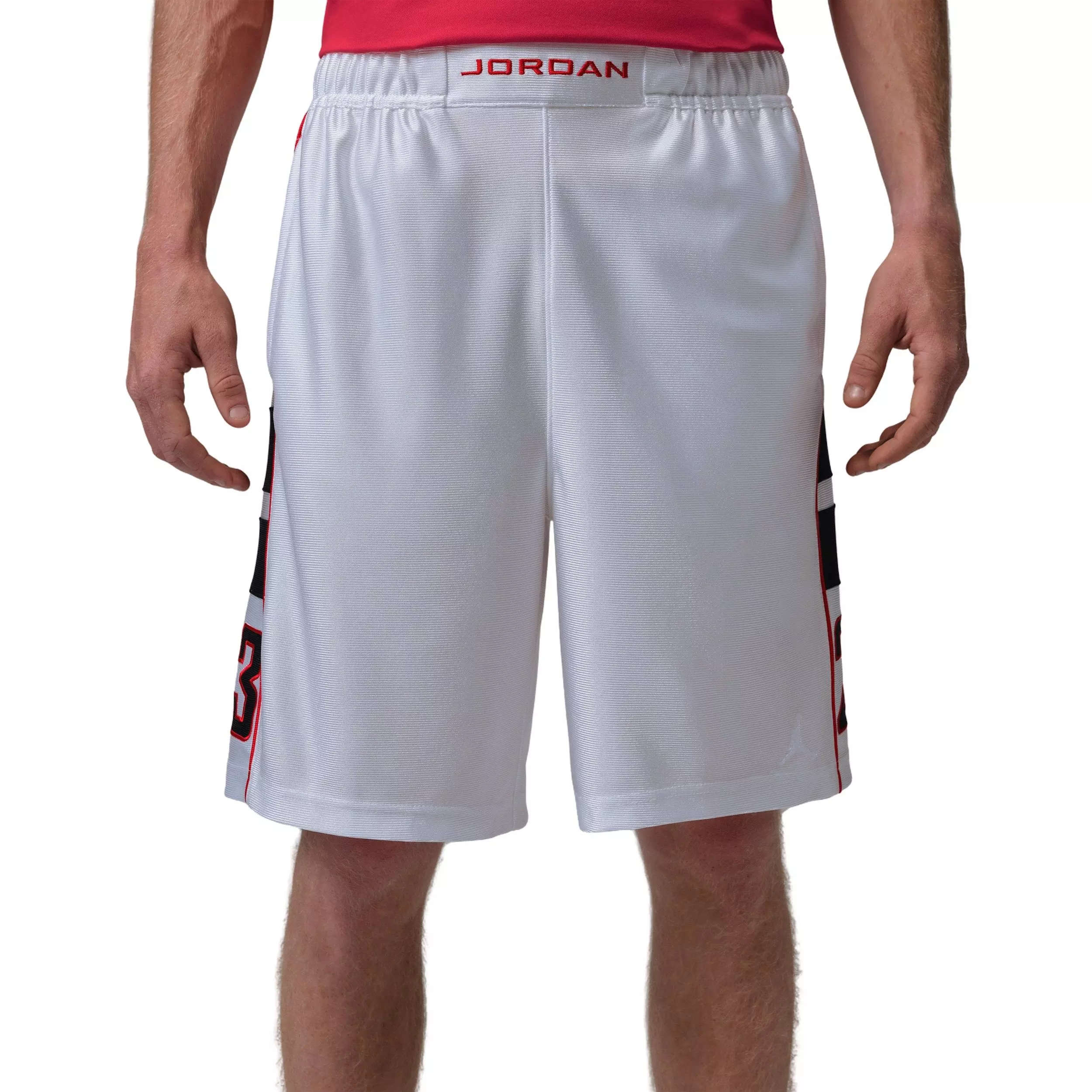 Jordan Men's Cat Scratch Brooklyn Shorts - WHITE