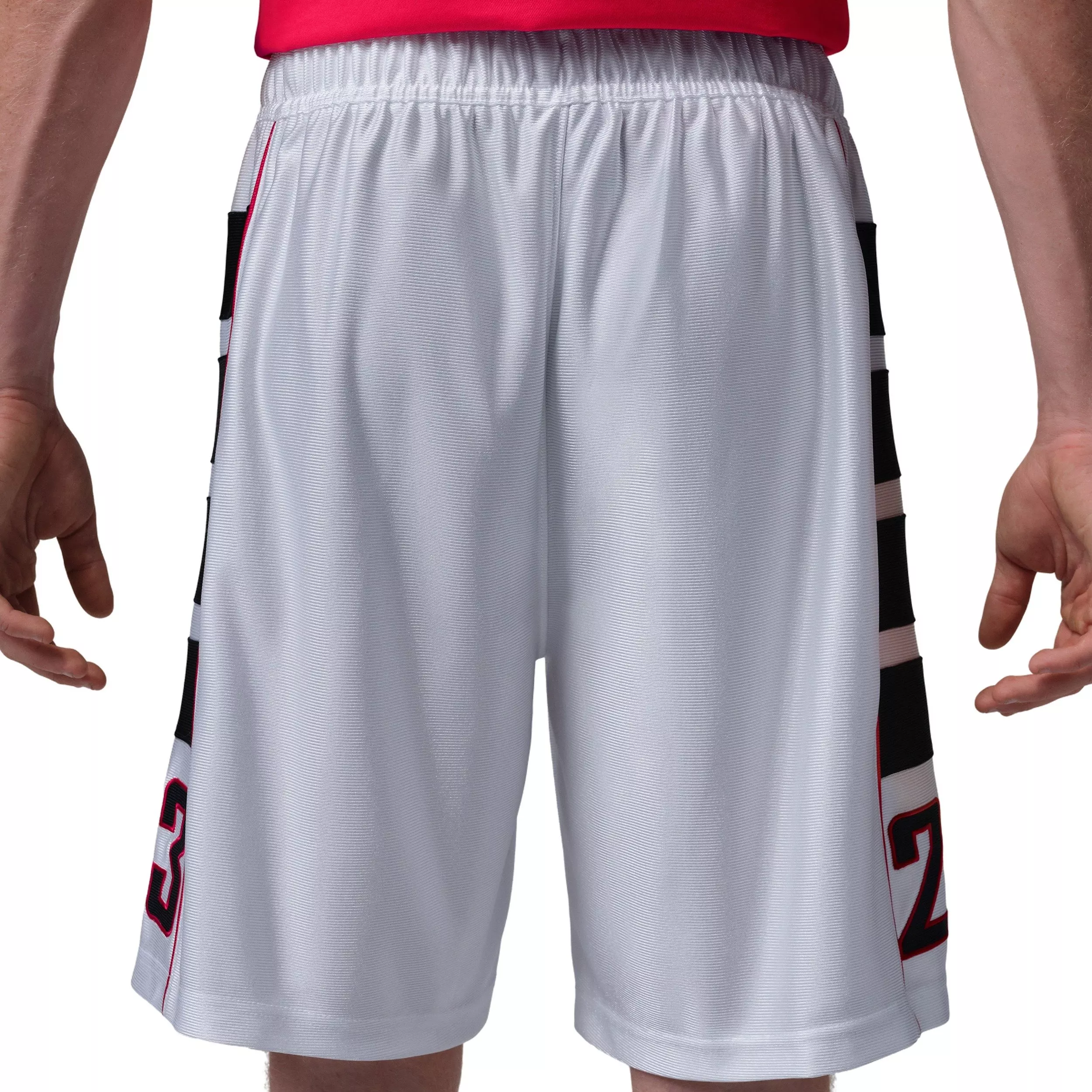 Jordan Men's Cat Scratch Brooklyn Shorts - WHITE